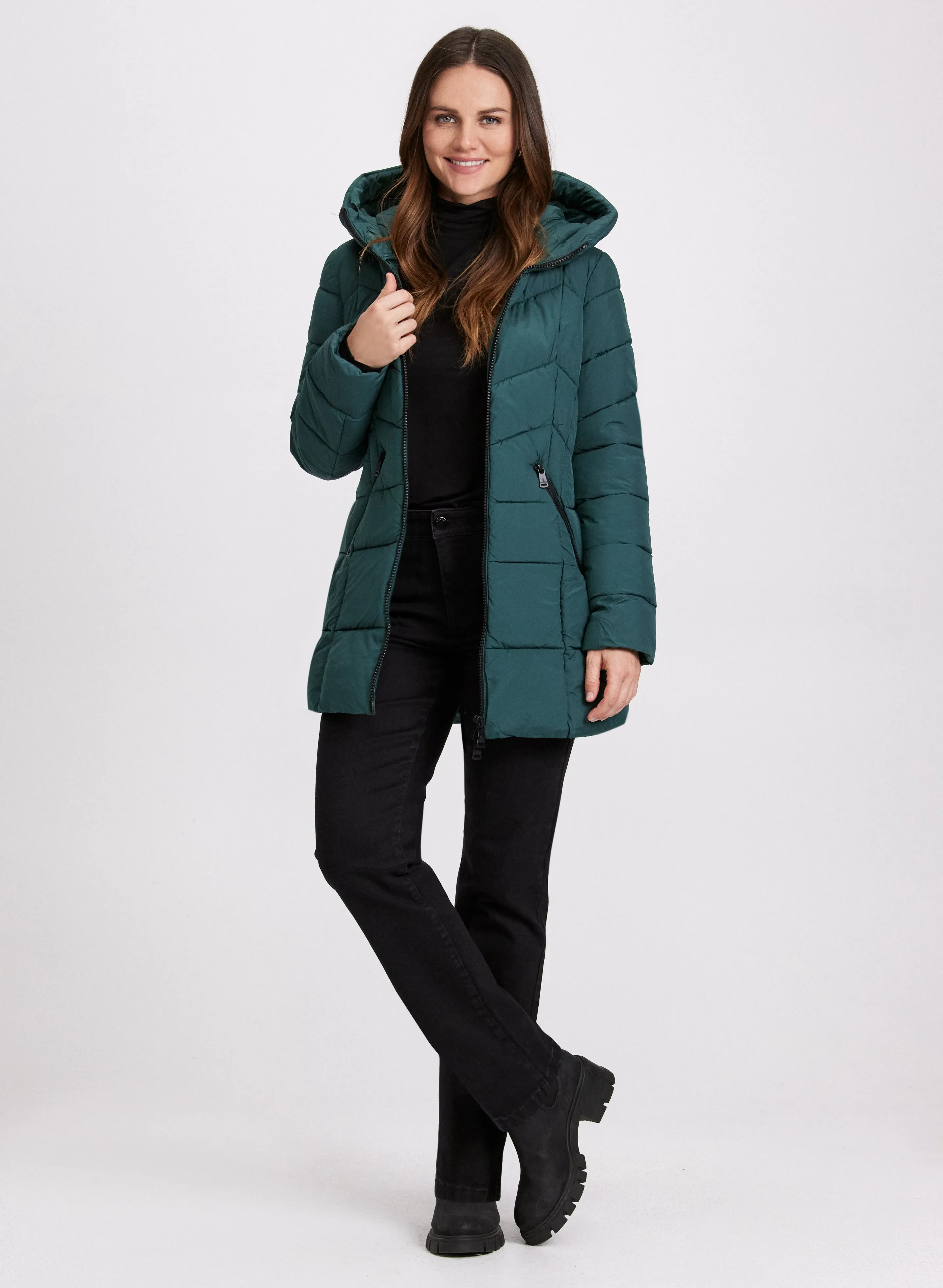 Bernardo - Recycled Material Puffer Coat sold by Melanie Lyne product image thumbnail 3