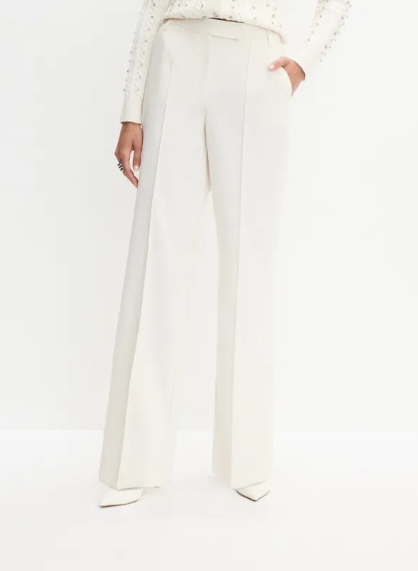 Wide-Leg Pintuck Pants sold by Melanie Lyne