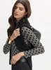 Geometric Turtleneck Top sold by Melanie Lyne