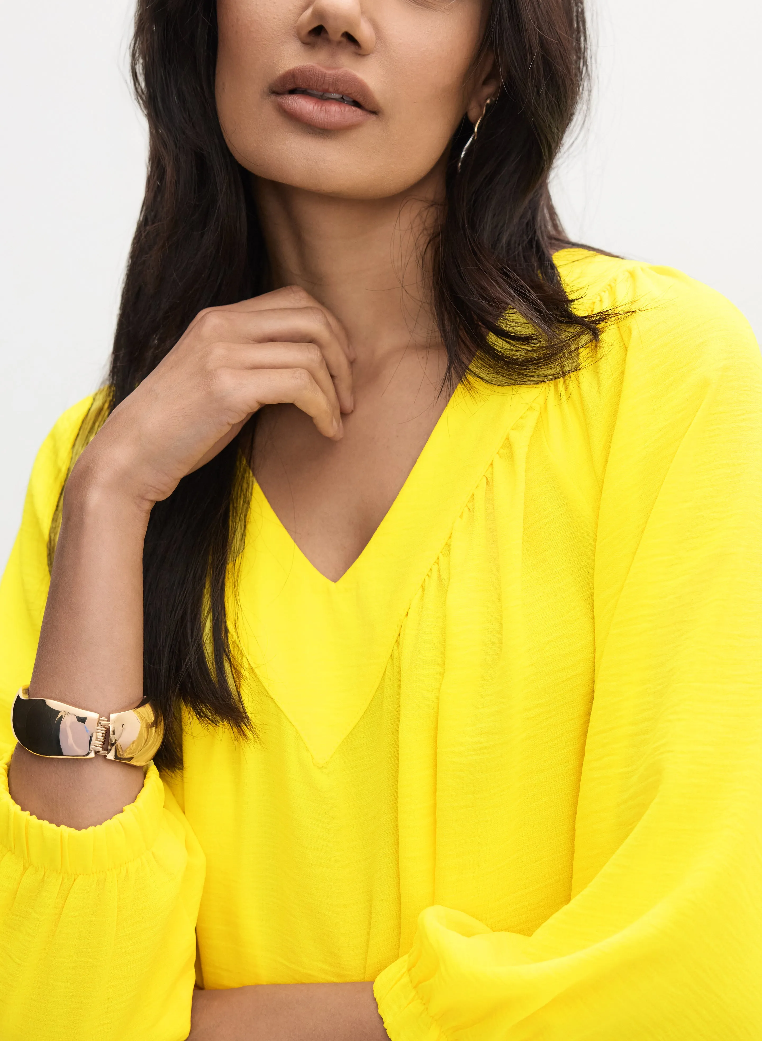 Joseph Ribkoff - Textured 3/4 Sleeve Blouse sold by Melanie Lyne product image thumbnail 4