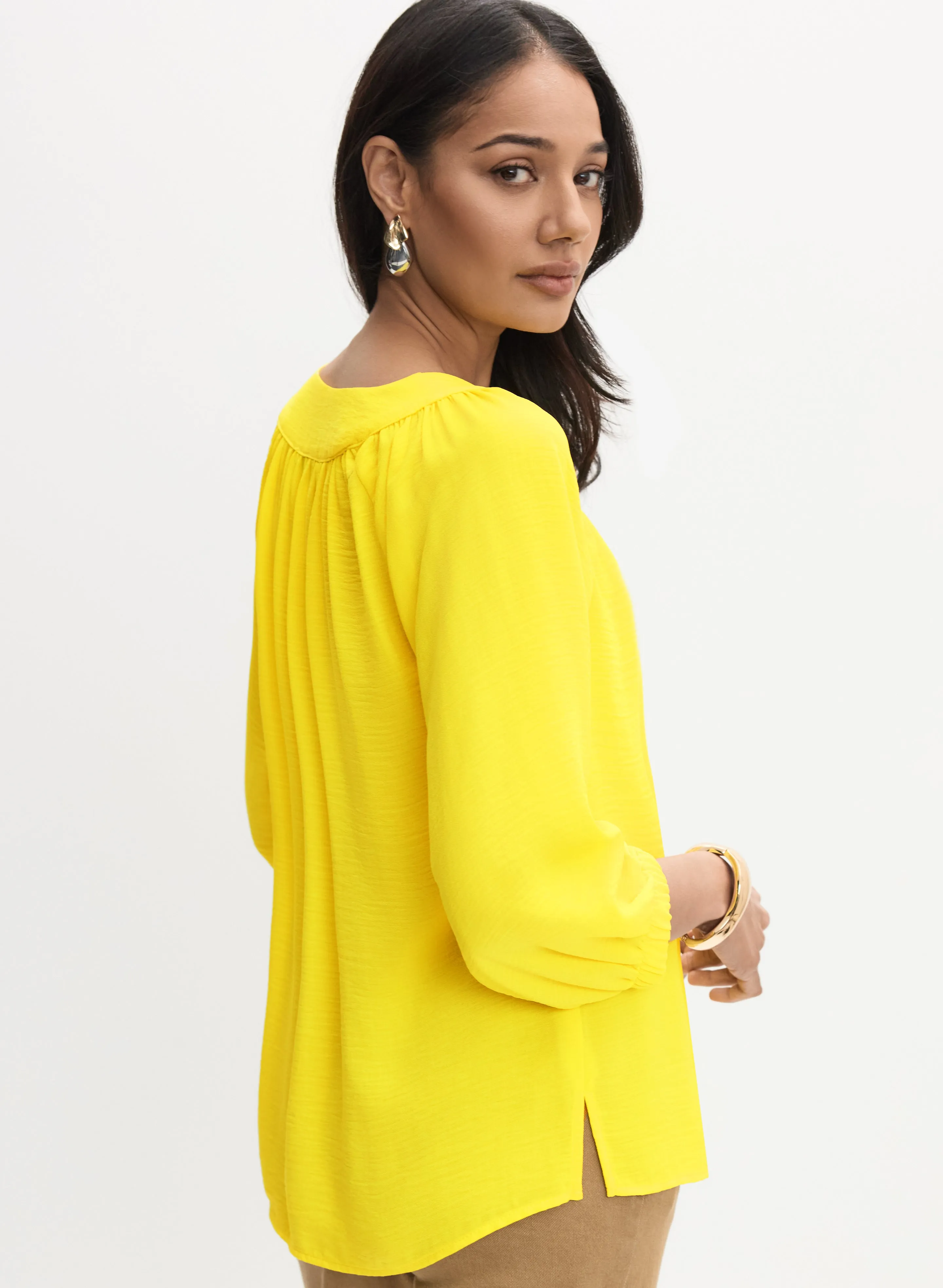 Joseph Ribkoff - Textured 3/4 Sleeve Blouse sold by Melanie Lyne product image thumbnail 2