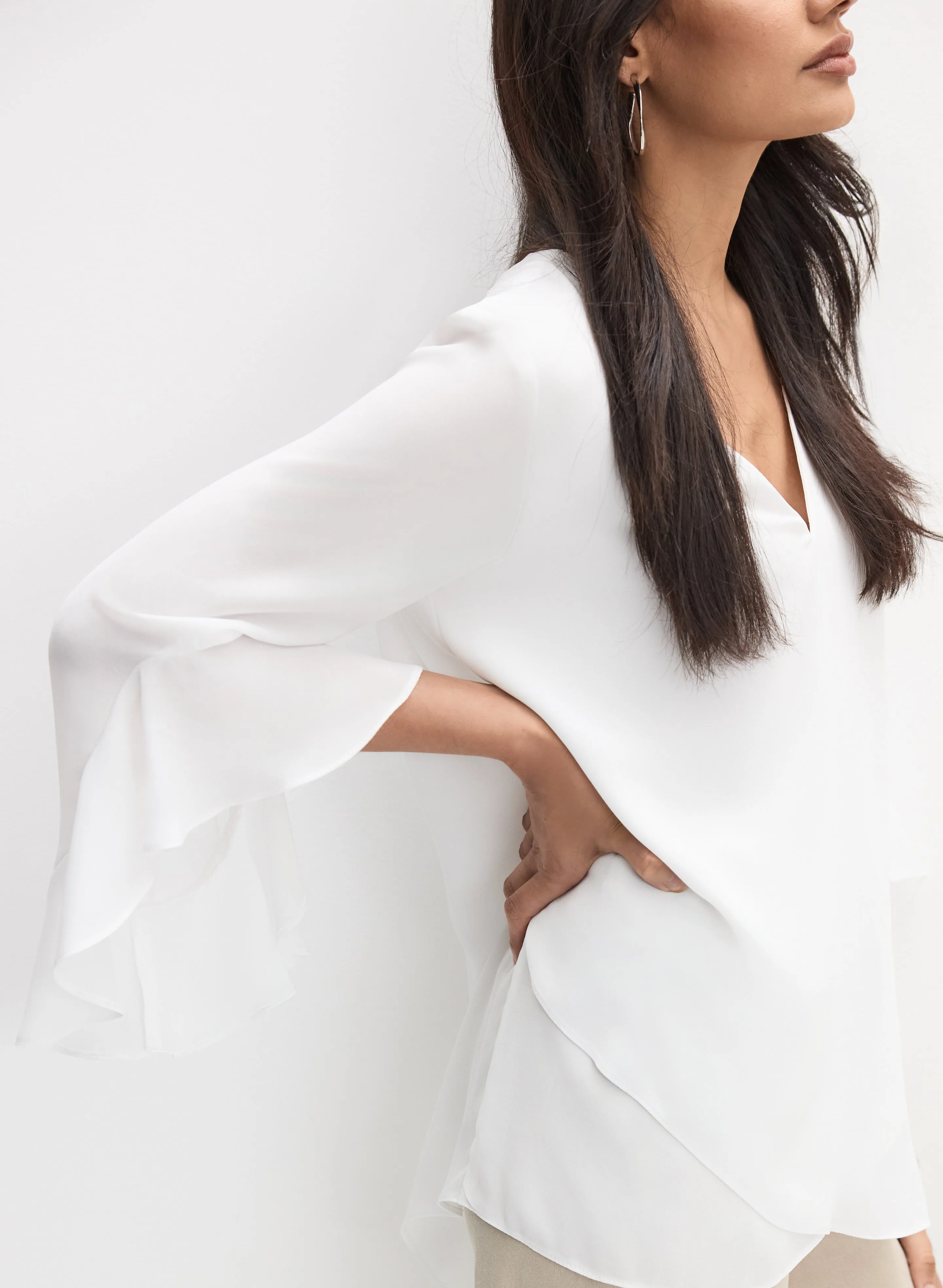 Joseph Ribkoff - Bell Sleeve Blouse sold by Melanie Lyne product image thumbnail 4