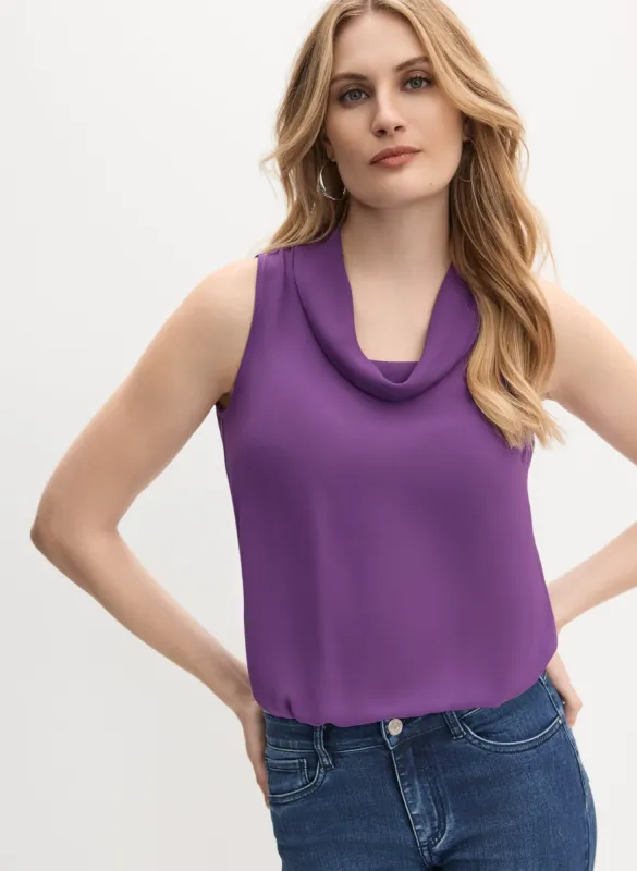 Joseph Ribkoff - Cowl Neck Blouse made by Melanie Lyne