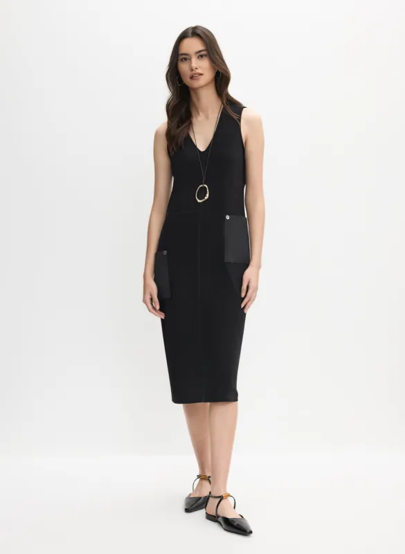 Joseph Ribkoff - Pocket Knit Dress made by Melanie Lyne