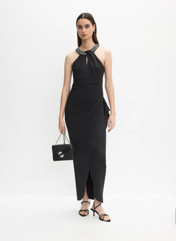 Beaded Halter Dress sold by Melanie Lyne