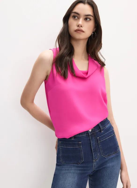 Joseph Ribkoff - Cowl Neck Blouse made by Melanie Lyne