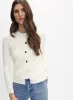 Fitted Metallic Button Cardigan sold by Melanie Lyne