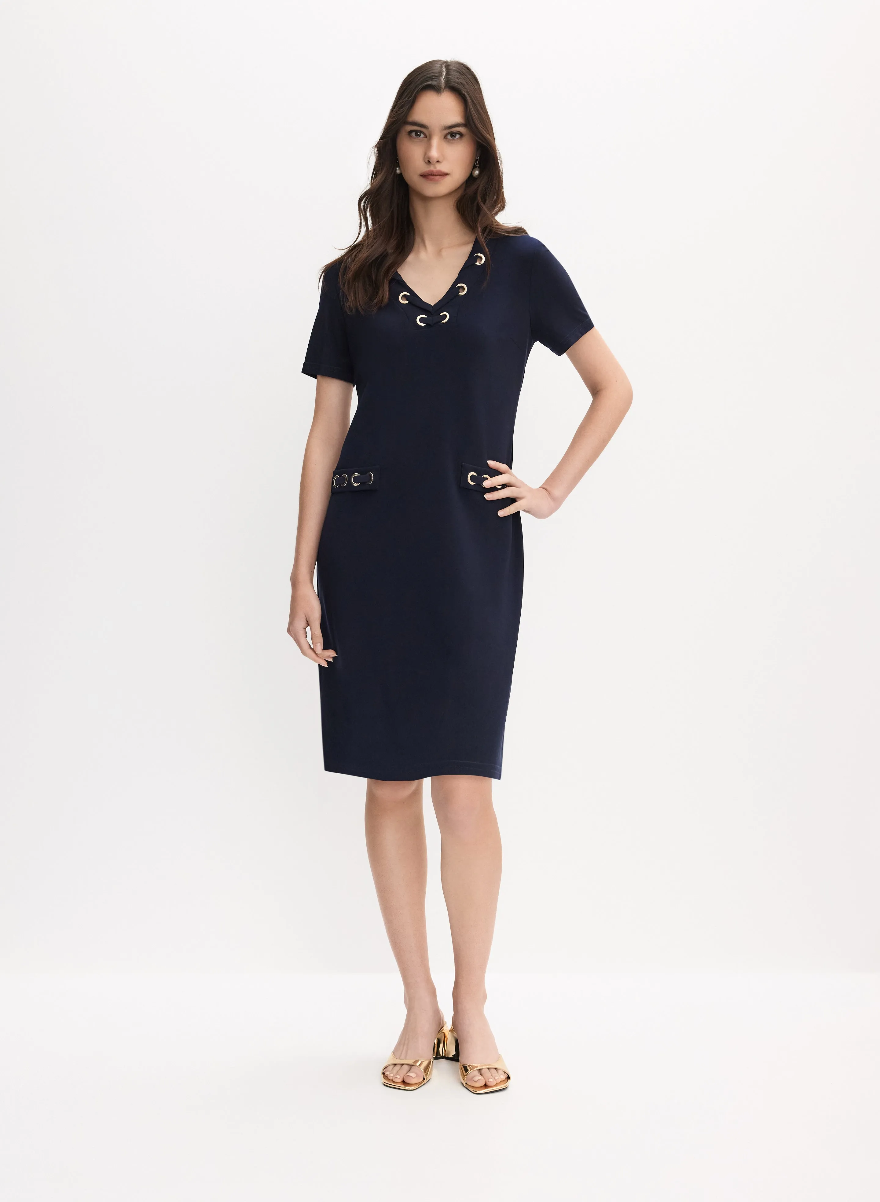 Joseph Ribkoff - Embellished Midi Dress sold by Melanie Lyne product image thumbnail 5