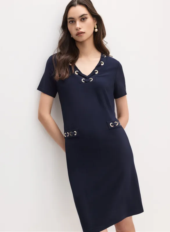 Joseph Ribkoff - Embellished Midi Dress made by Melanie Lyne