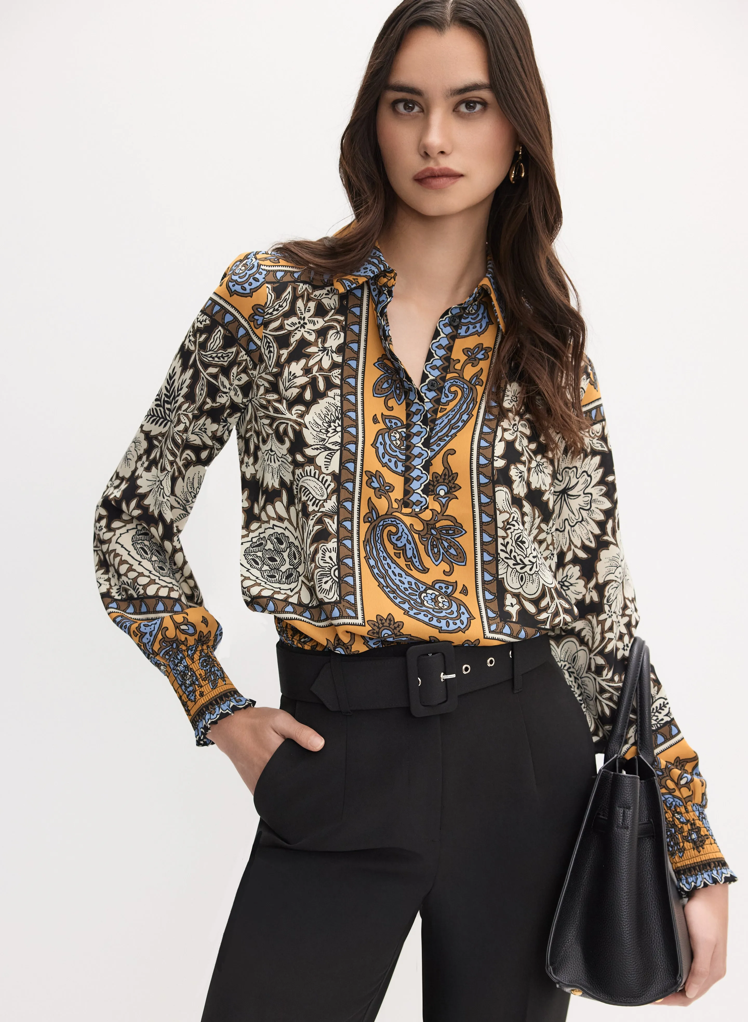 Mixed Paisley Blouse sold by Melanie Lyne