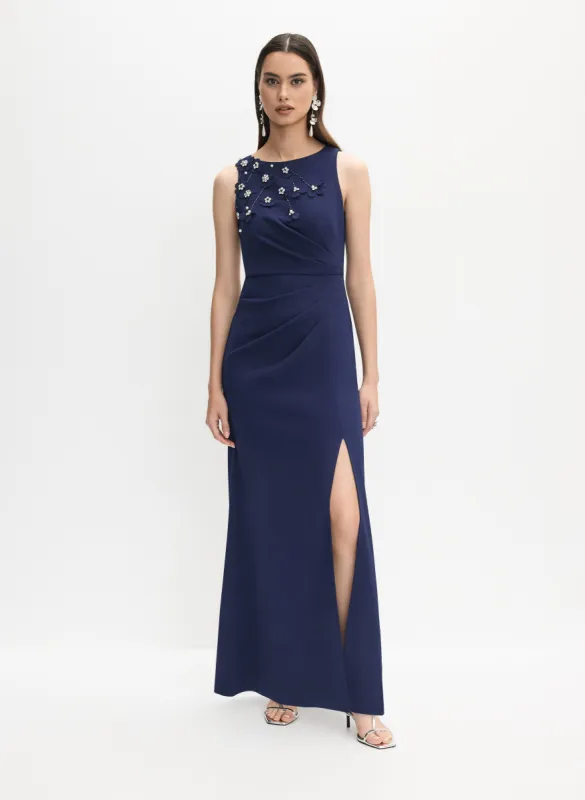 Alex Evenings - Floral Appliqué Dress sold by Melanie Lyne