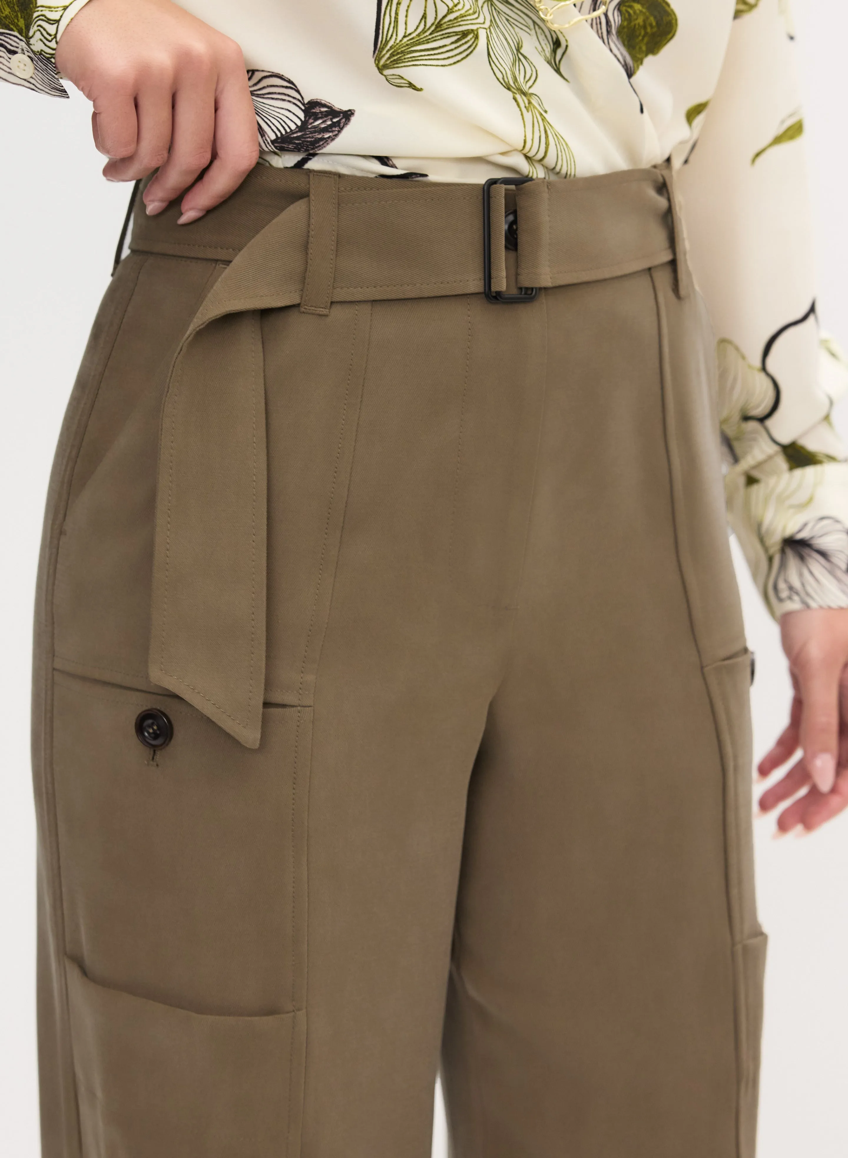 Twill Utility Pants sold by Melanie Lyne product image thumbnail 4