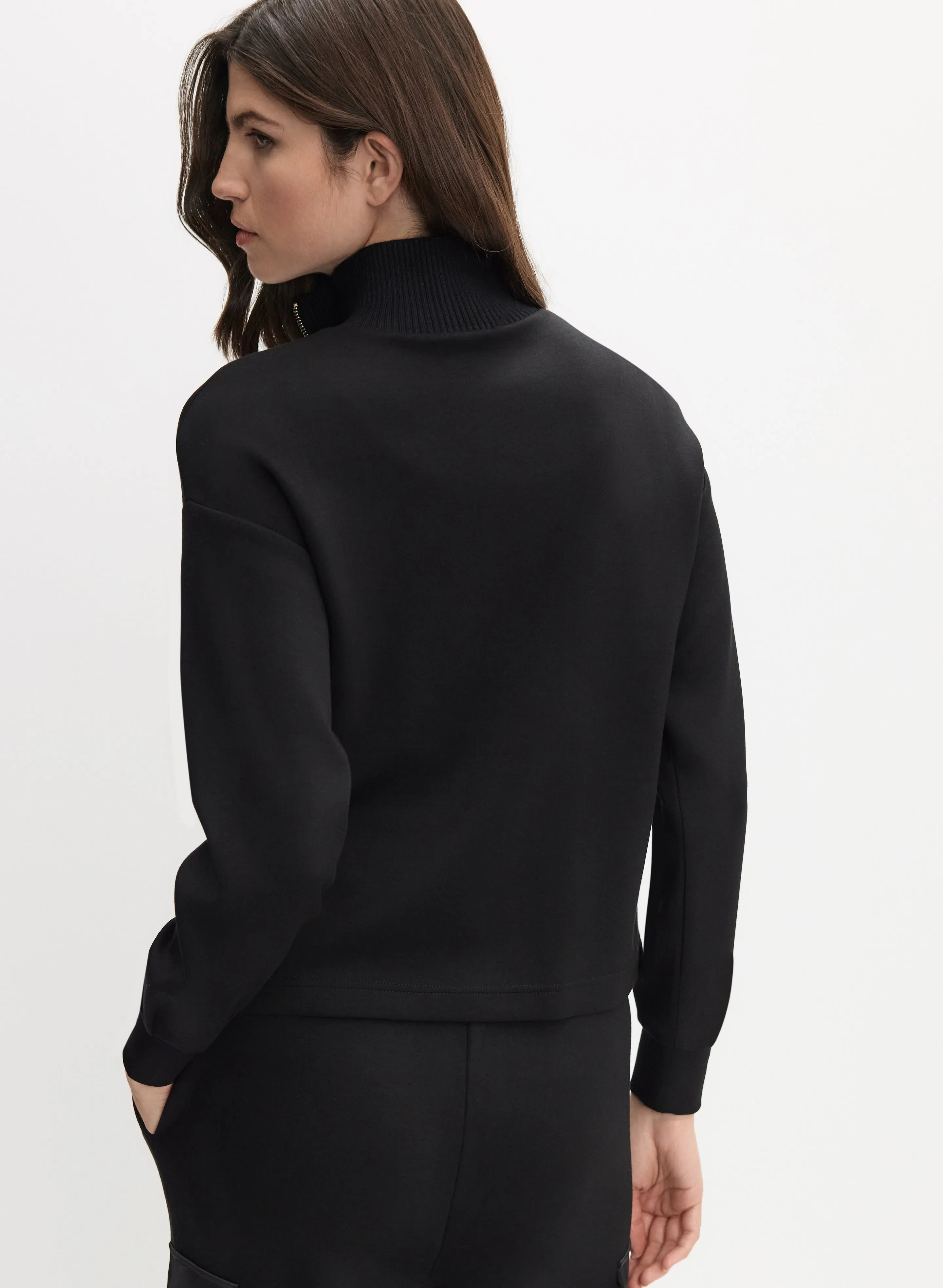 Quarter Zip Cargo Pocket Top sold by Melanie Lyne product image thumbnail 4