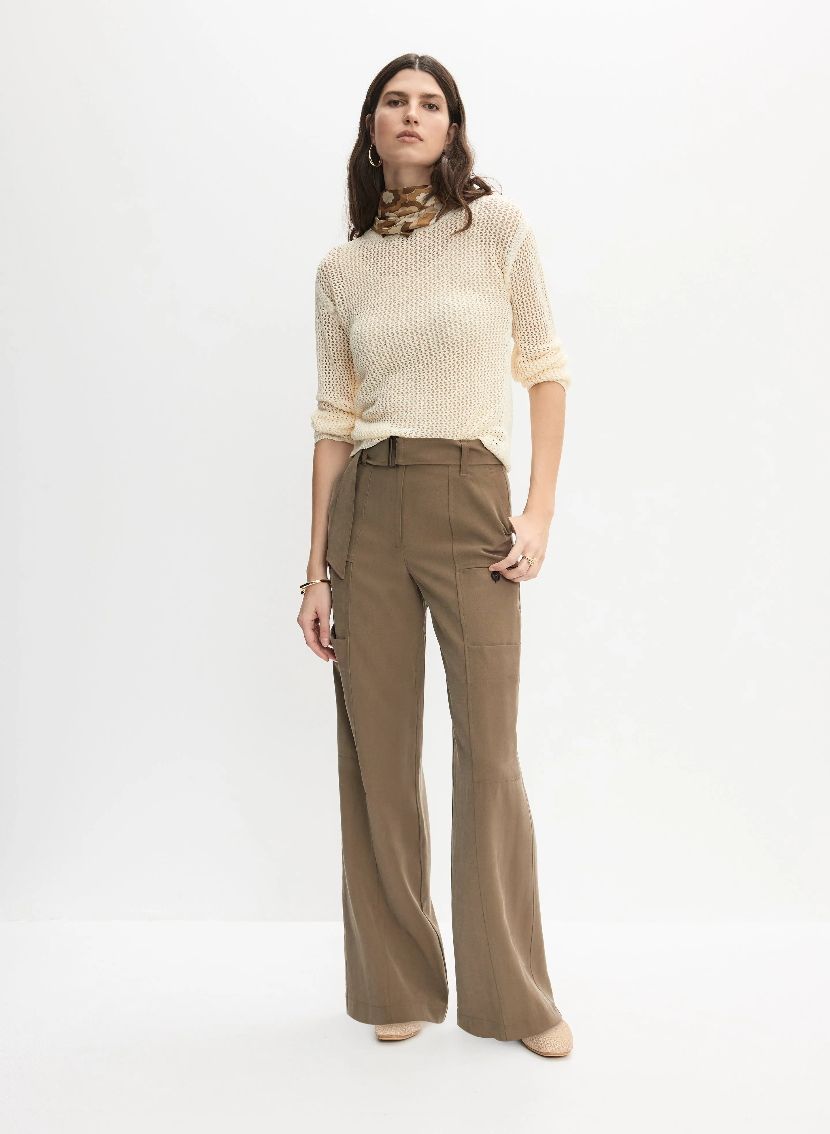 Open Knit Pullover Sweater sold by Melanie Lyne product image thumbnail 4