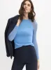Pointelle Sleeve Sweater sold by Melanie Lyne