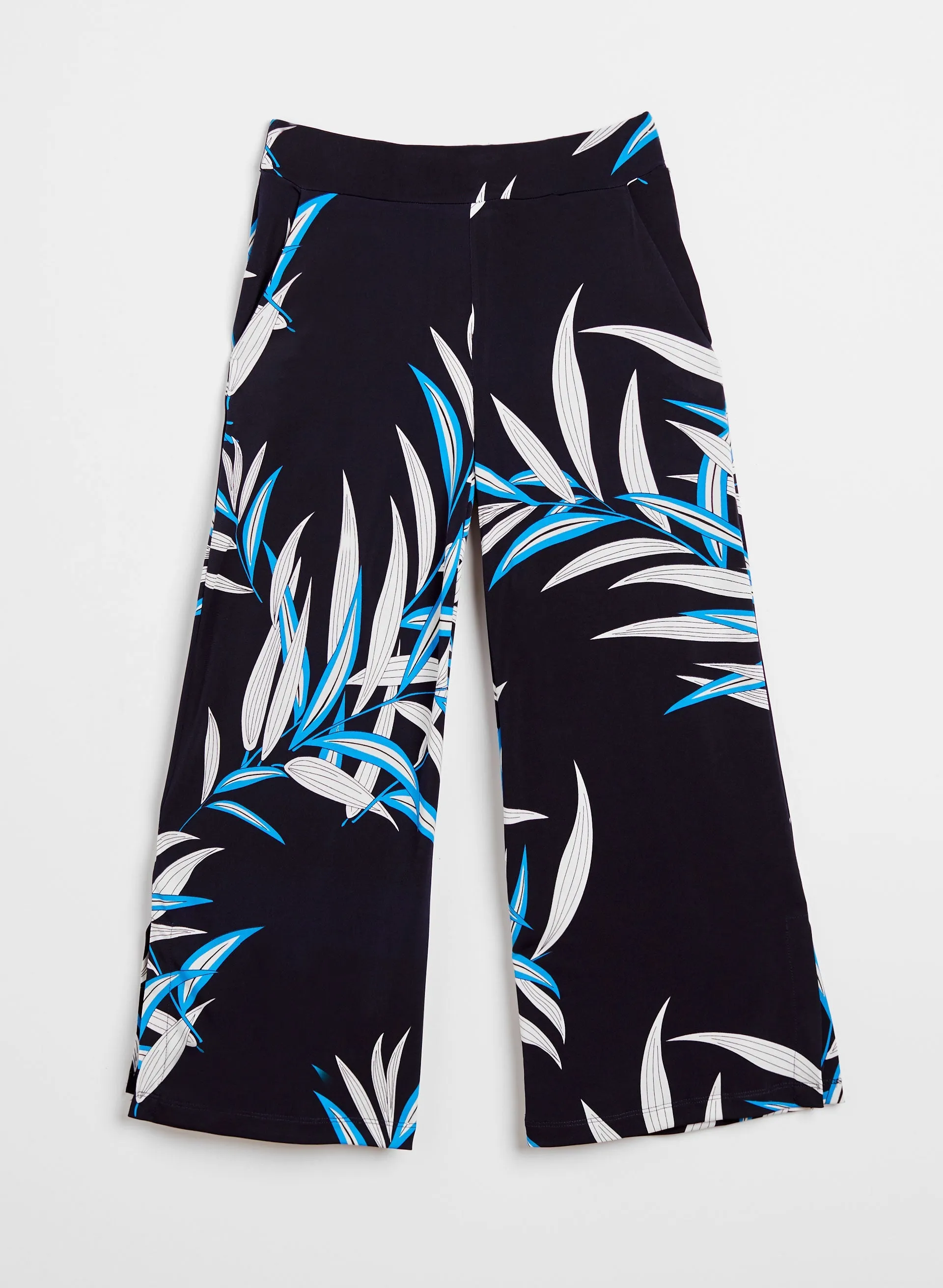 Leaf Print Culotte Pants sold by Melanie Lyne product image thumbnail 5