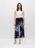 Leaf Print Culotte Pants sold by Melanie Lyne