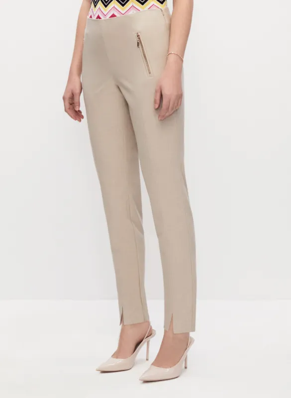 Amber Zip Detail Slim Leg Pants sold by Melanie Lyne