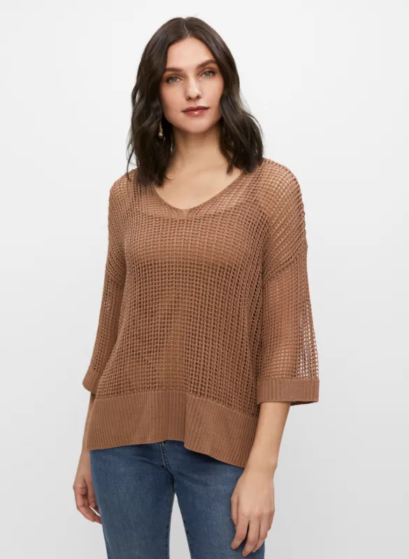 Joseph Ribkoff - Asymmetric Hem Sweater sold by Melanie Lyne