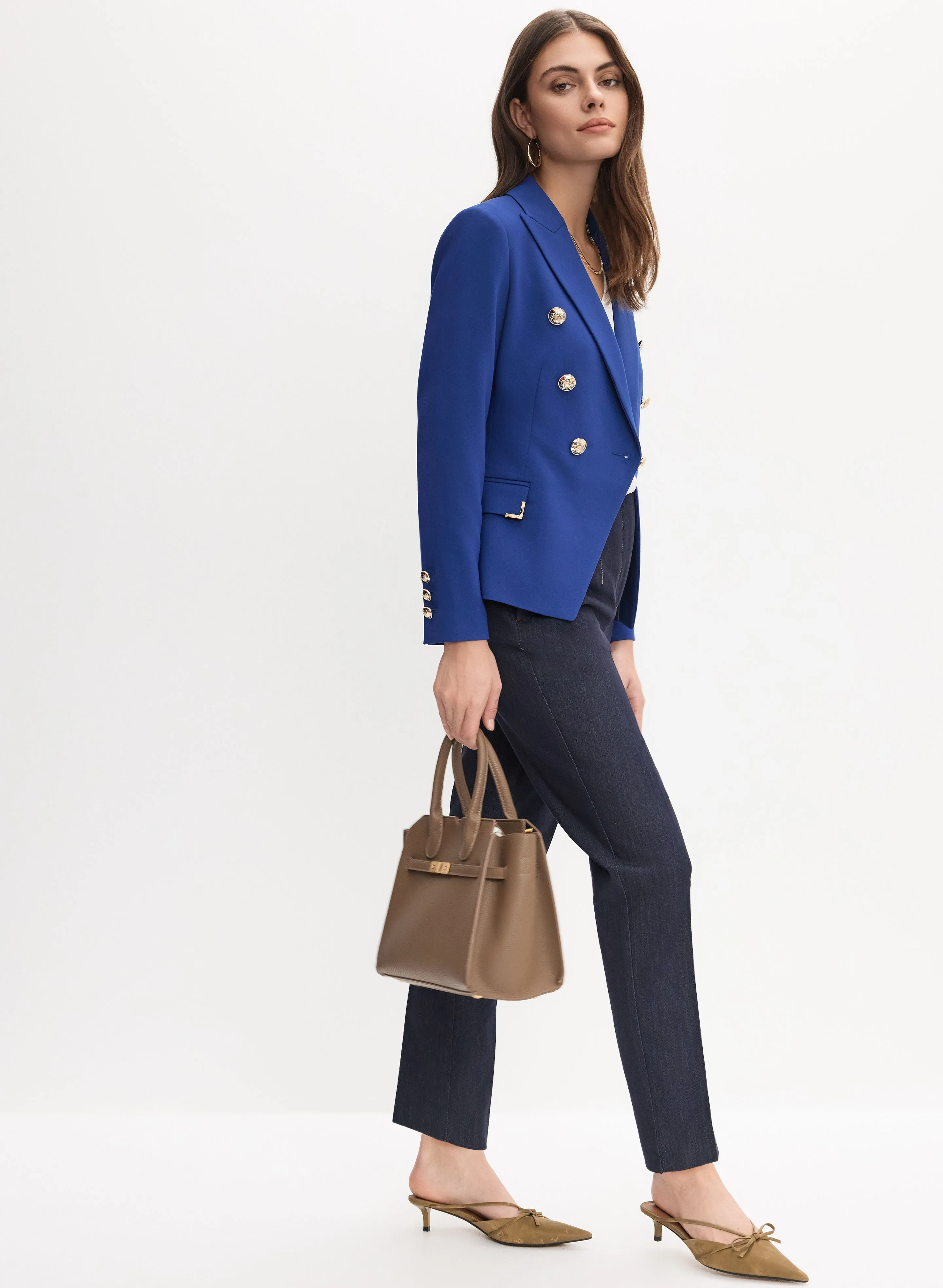 Juliette Slim-Leg Denim Pants sold by Melanie Lyne product image thumbnail 5