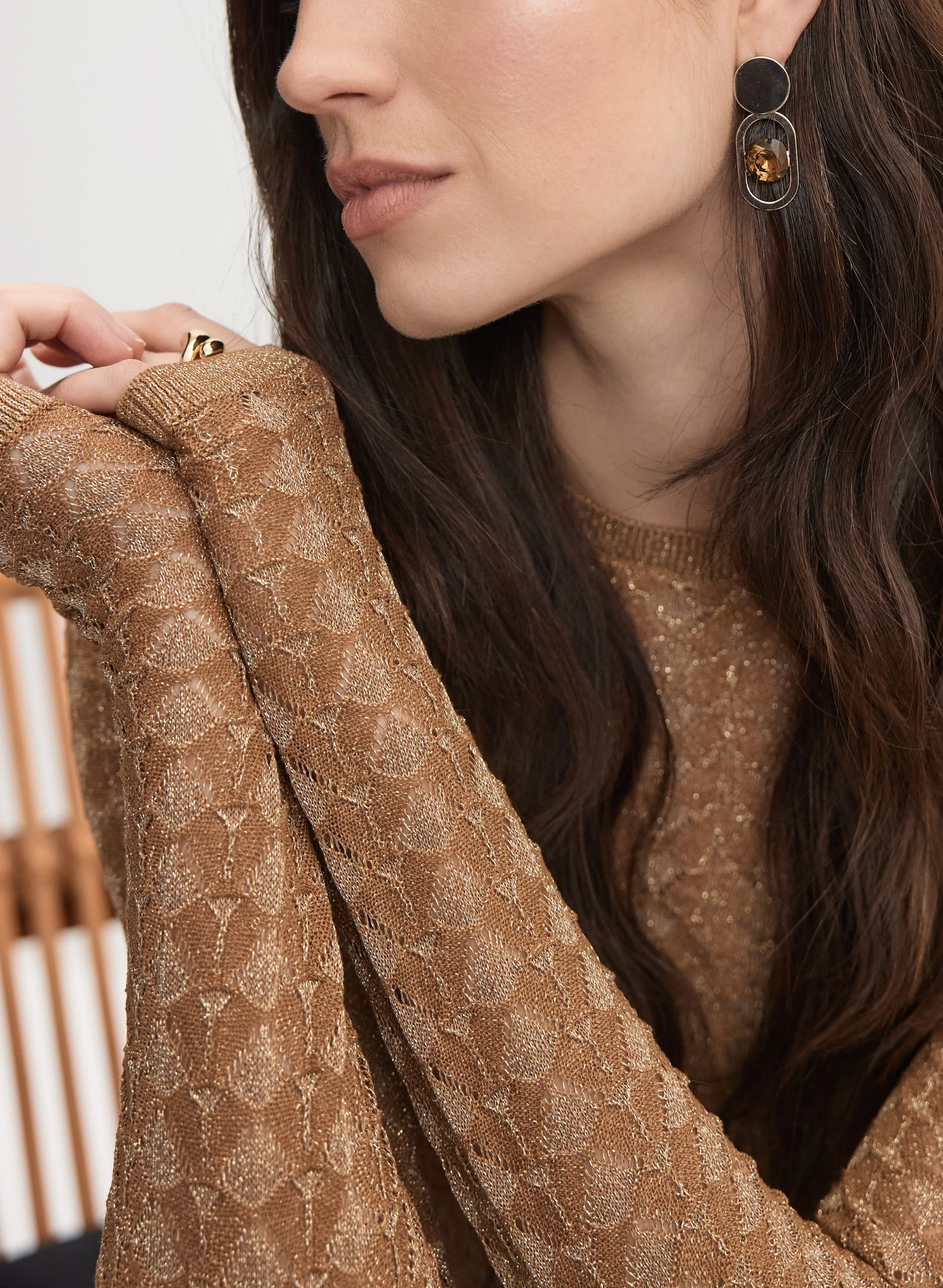 Open Knit Sweater sold by Melanie Lyne product image thumbnail 5