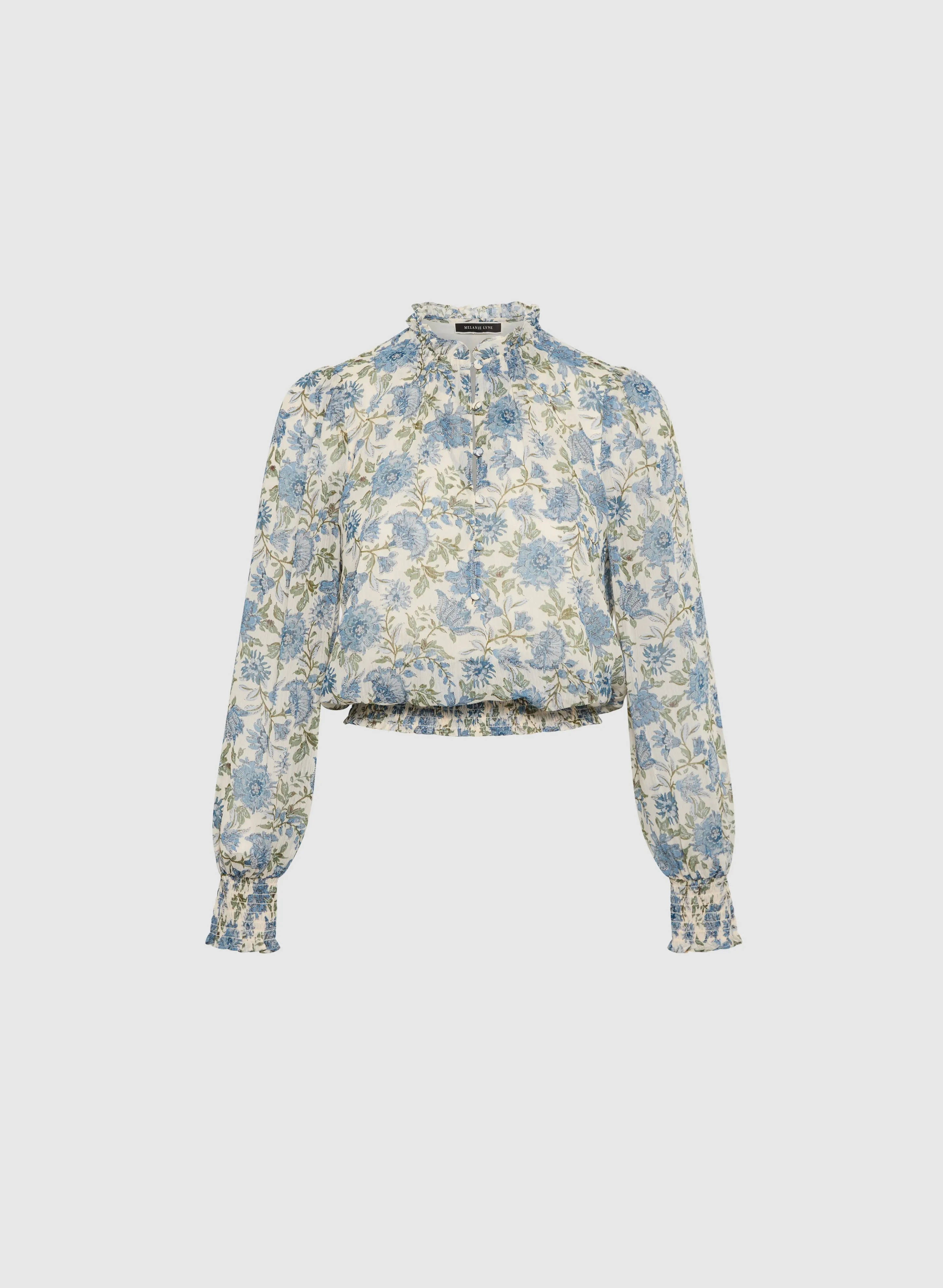 Floral Print Blouse sold by Melanie Lyne product image thumbnail 5
