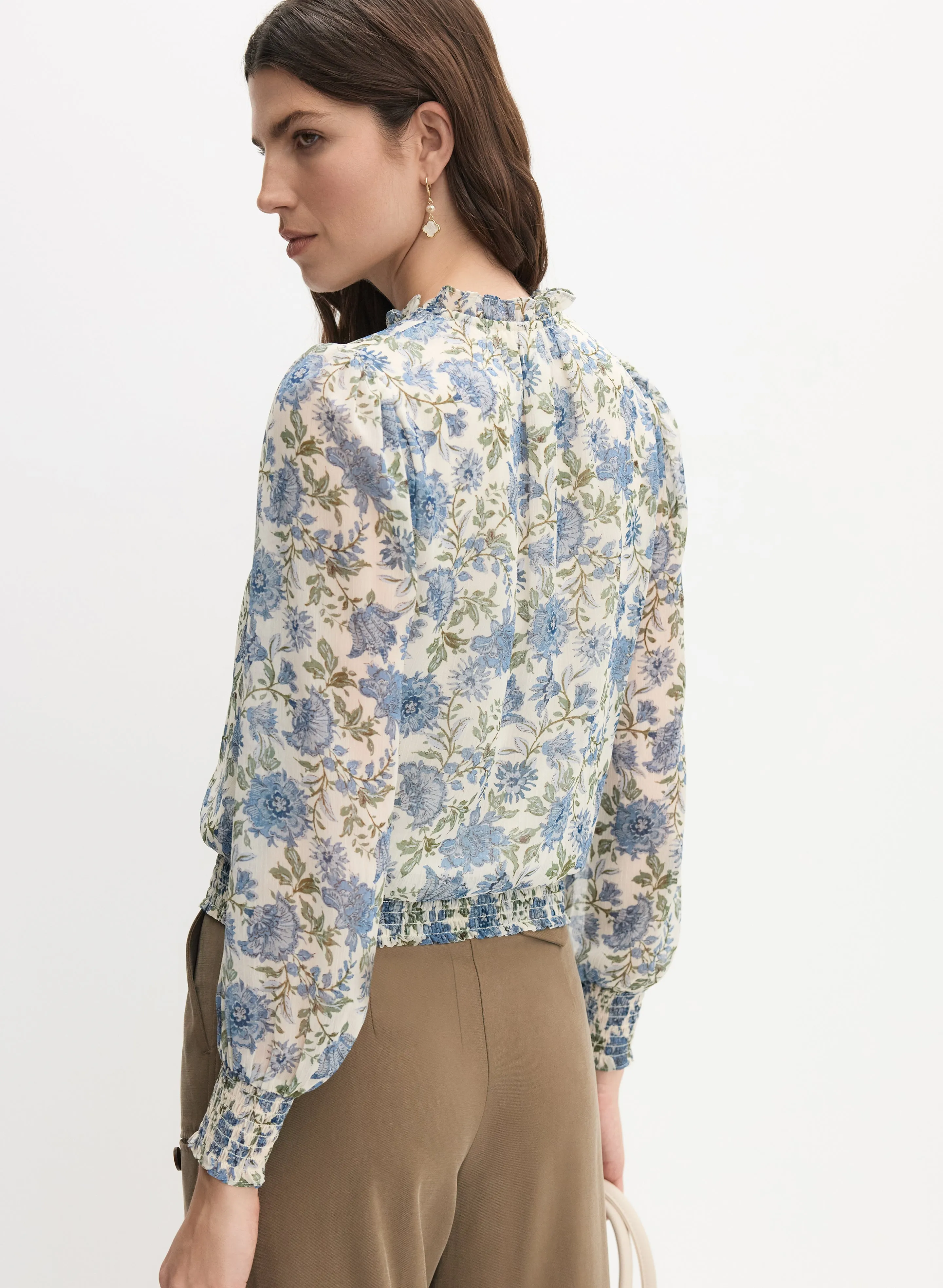 Floral Print Blouse sold by Melanie Lyne product image thumbnail 2