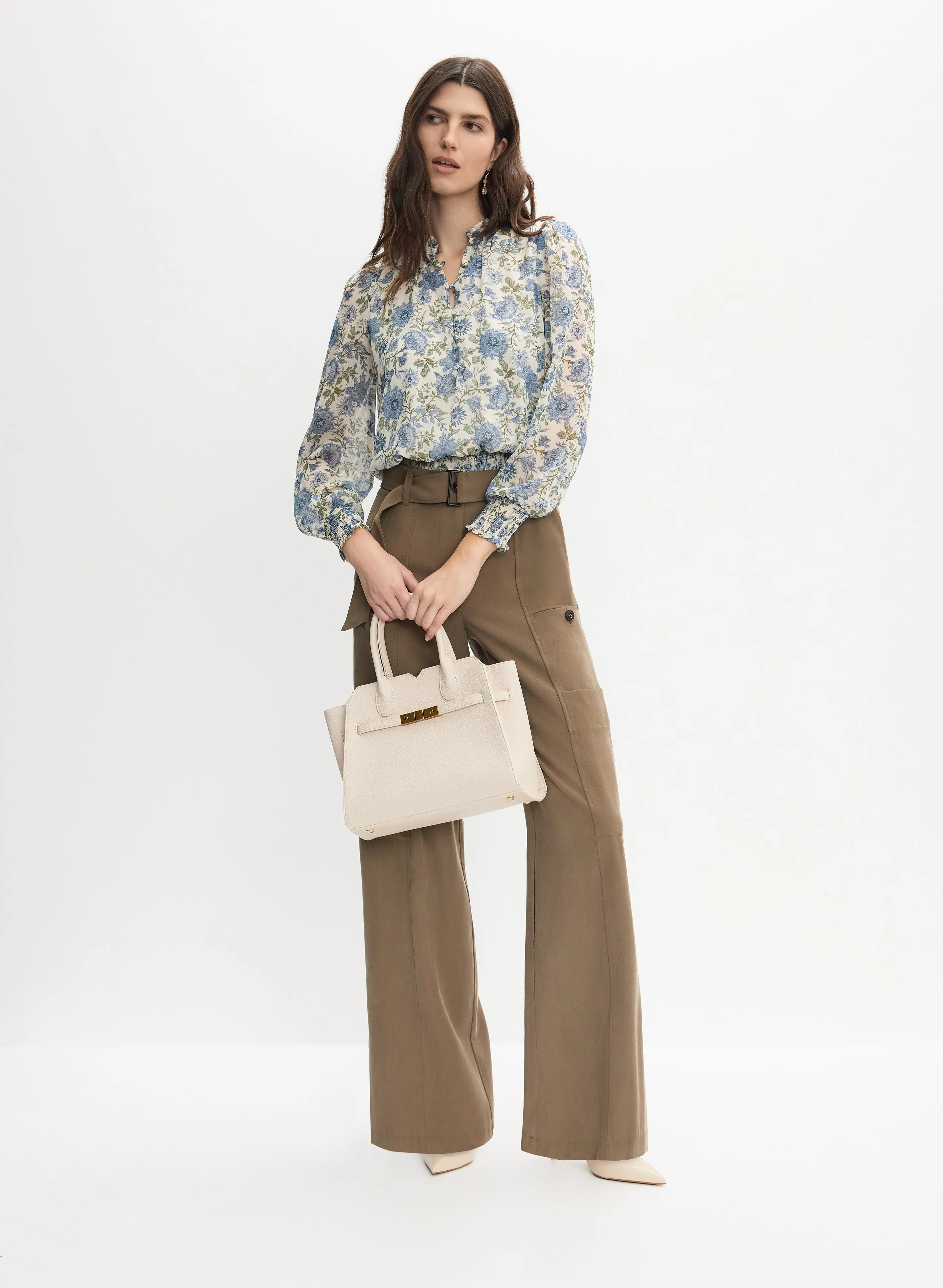 Floral Print Blouse sold by Melanie Lyne product image thumbnail 3