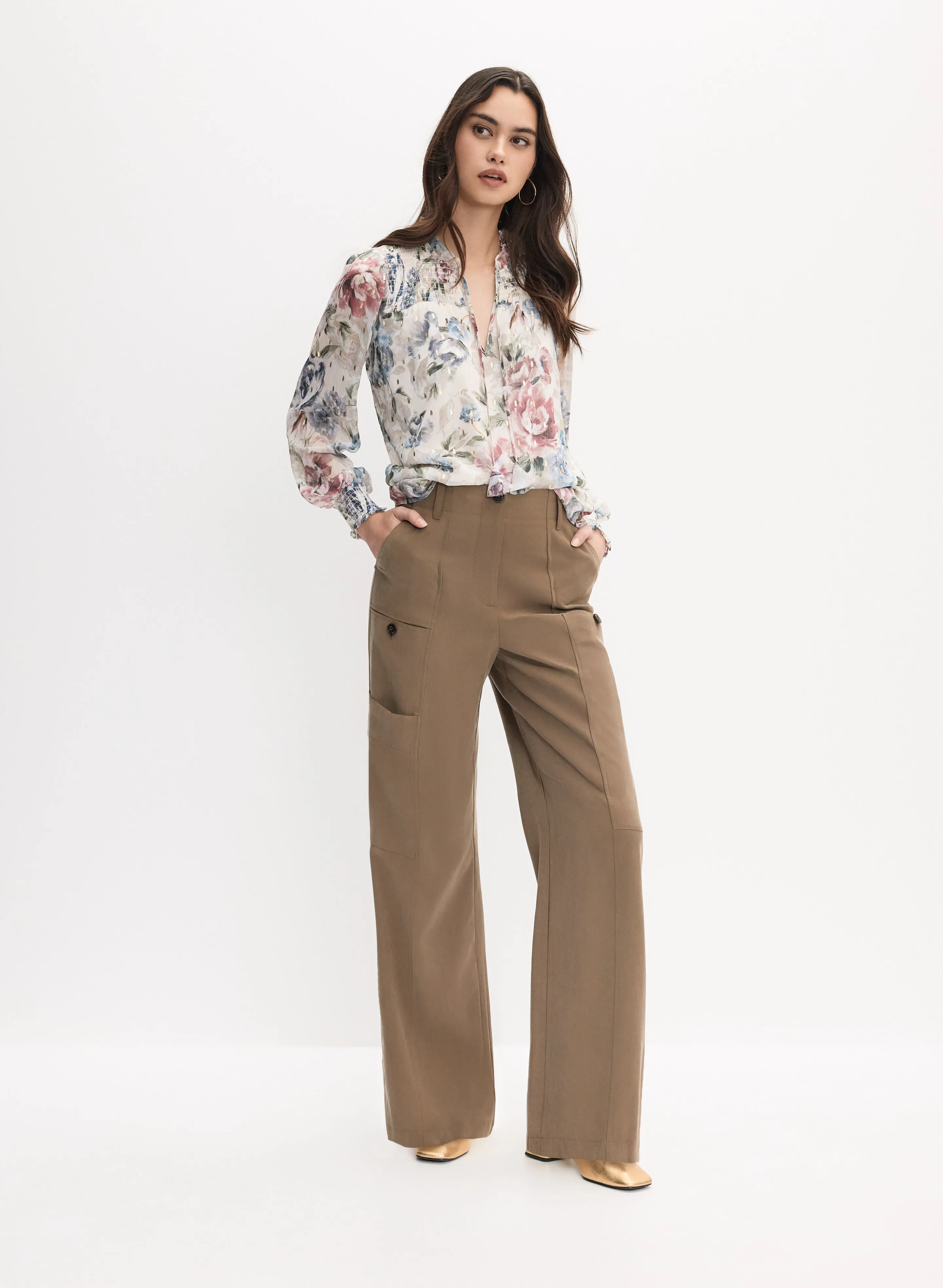 Floral Print Blouse sold by Melanie Lyne product image thumbnail 3