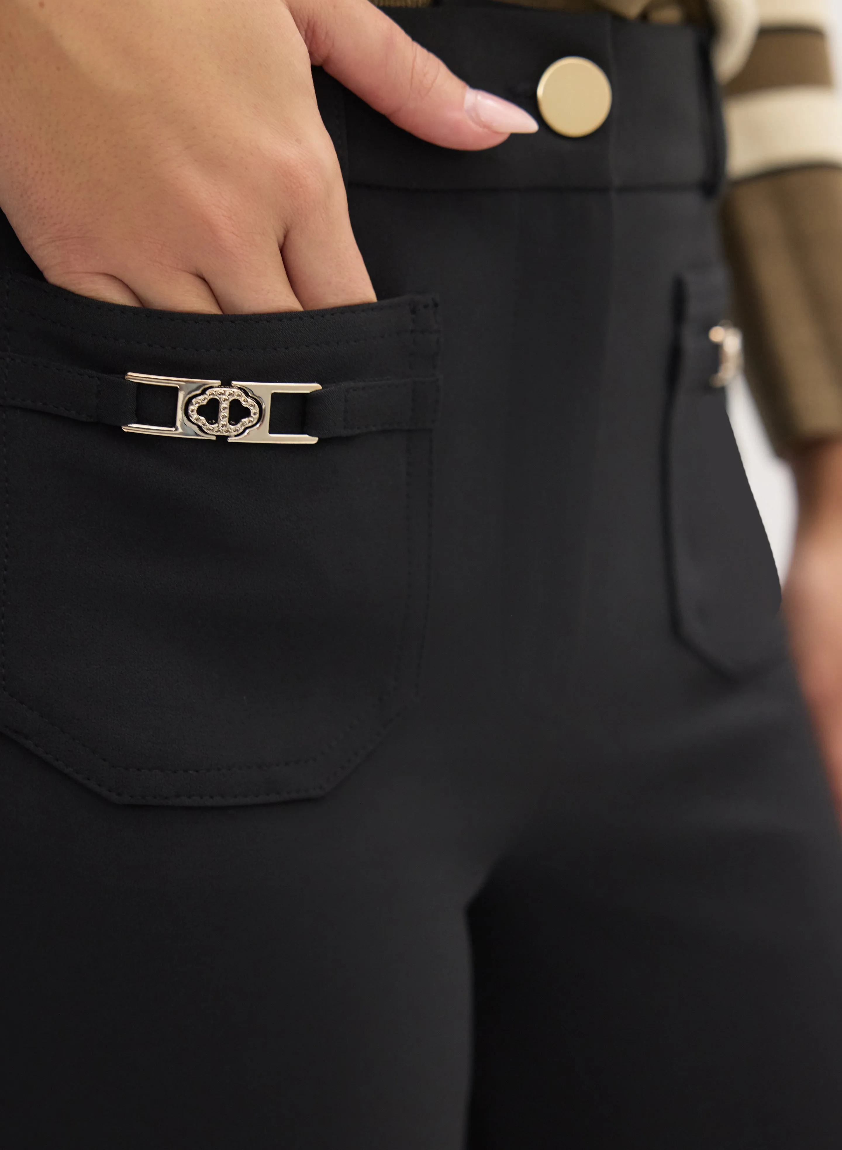 Pocket Detail Culotte Pants sold by Melanie Lyne product image thumbnail 4