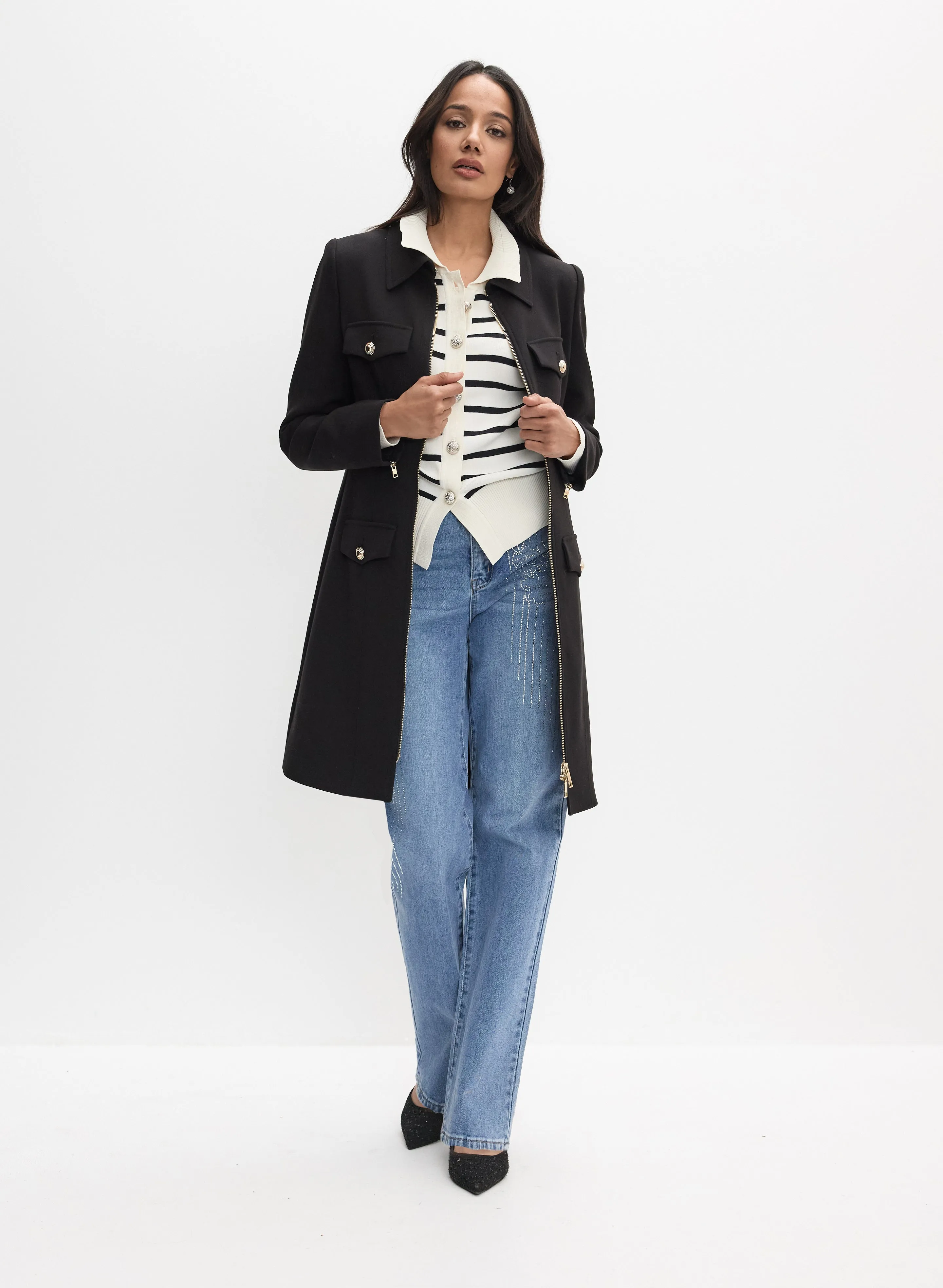 Tricotine Zip Coat sold by Melanie Lyne product image thumbnail 3