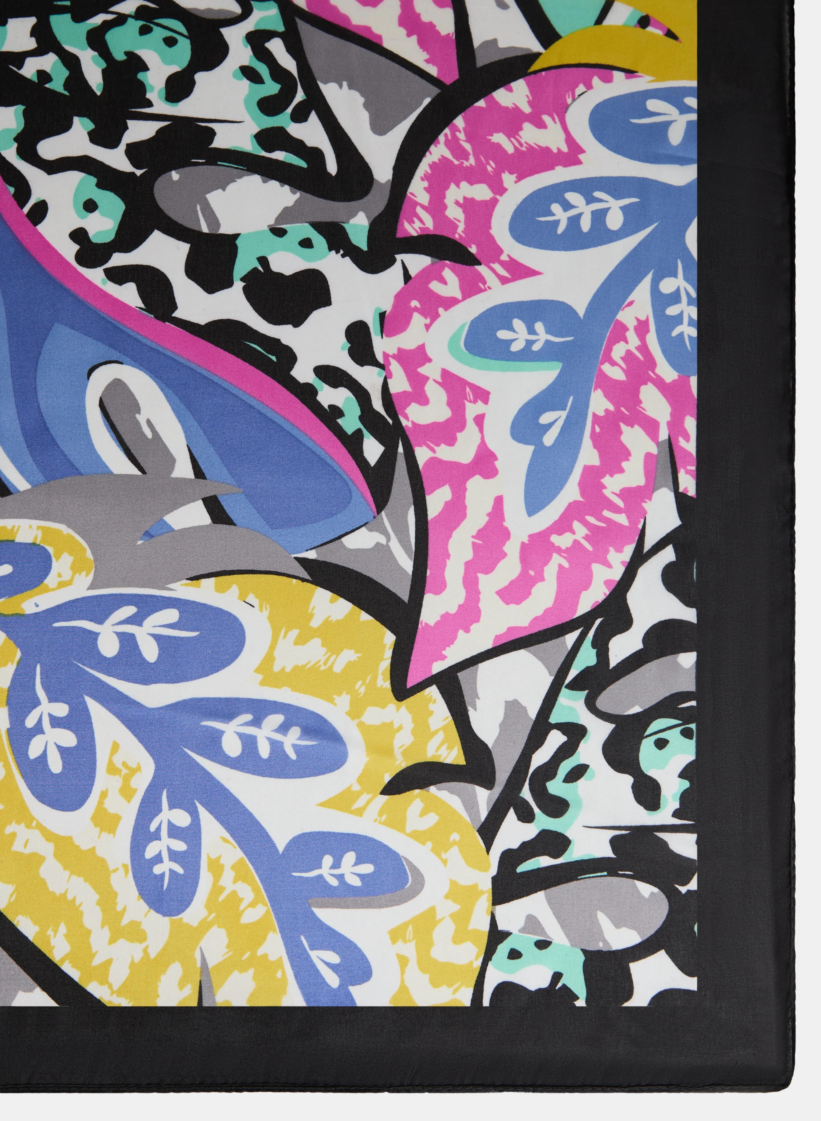 Mixed Leaf Print Scarf sold by Melanie Lyne product image thumbnail 3