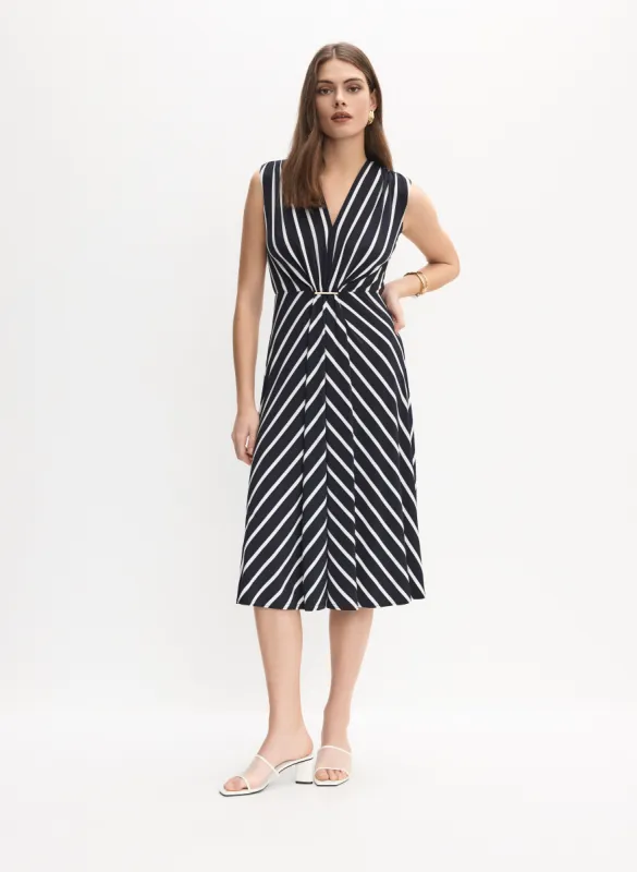 Joseph Ribkoff - Striped Jersey Dress sold by Melanie Lyne