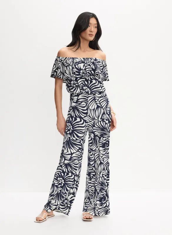 Palm Print Jumpsuit sold by Melanie Lyne