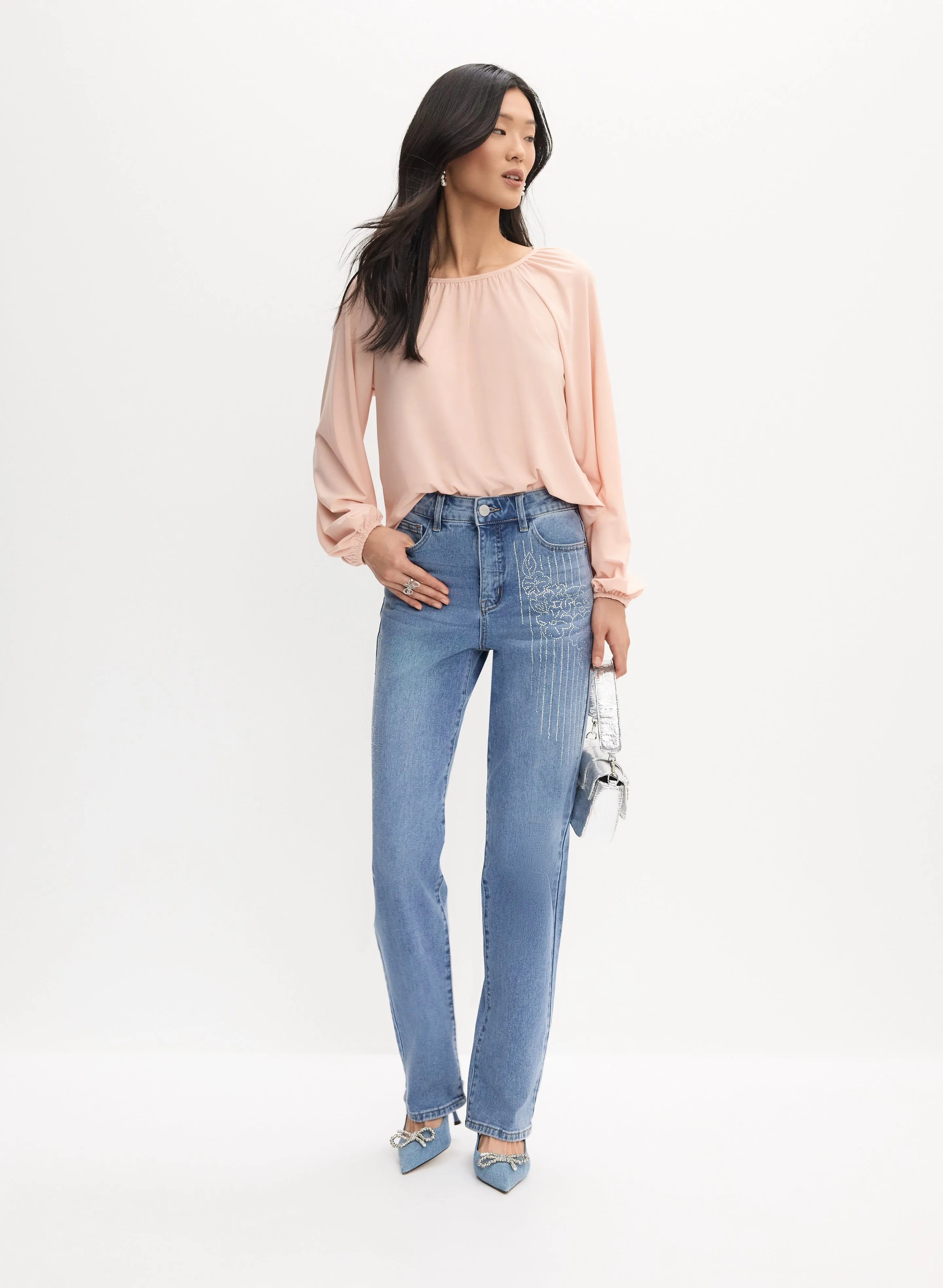 Balloon Sleeve Shirt sold by Melanie Lyne product image thumbnail 3