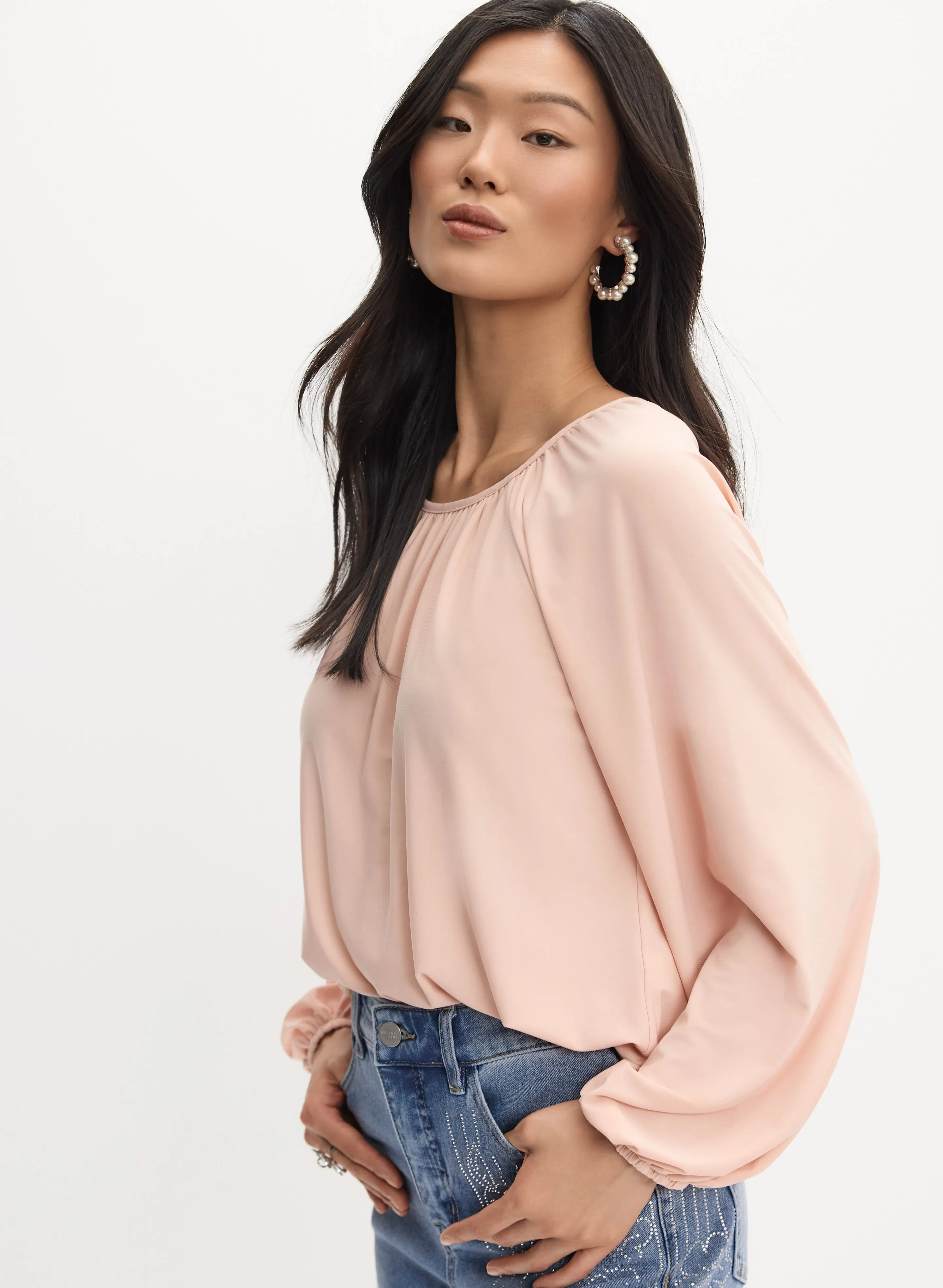 Balloon Sleeve Shirt sold by Melanie Lyne product image thumbnail 5