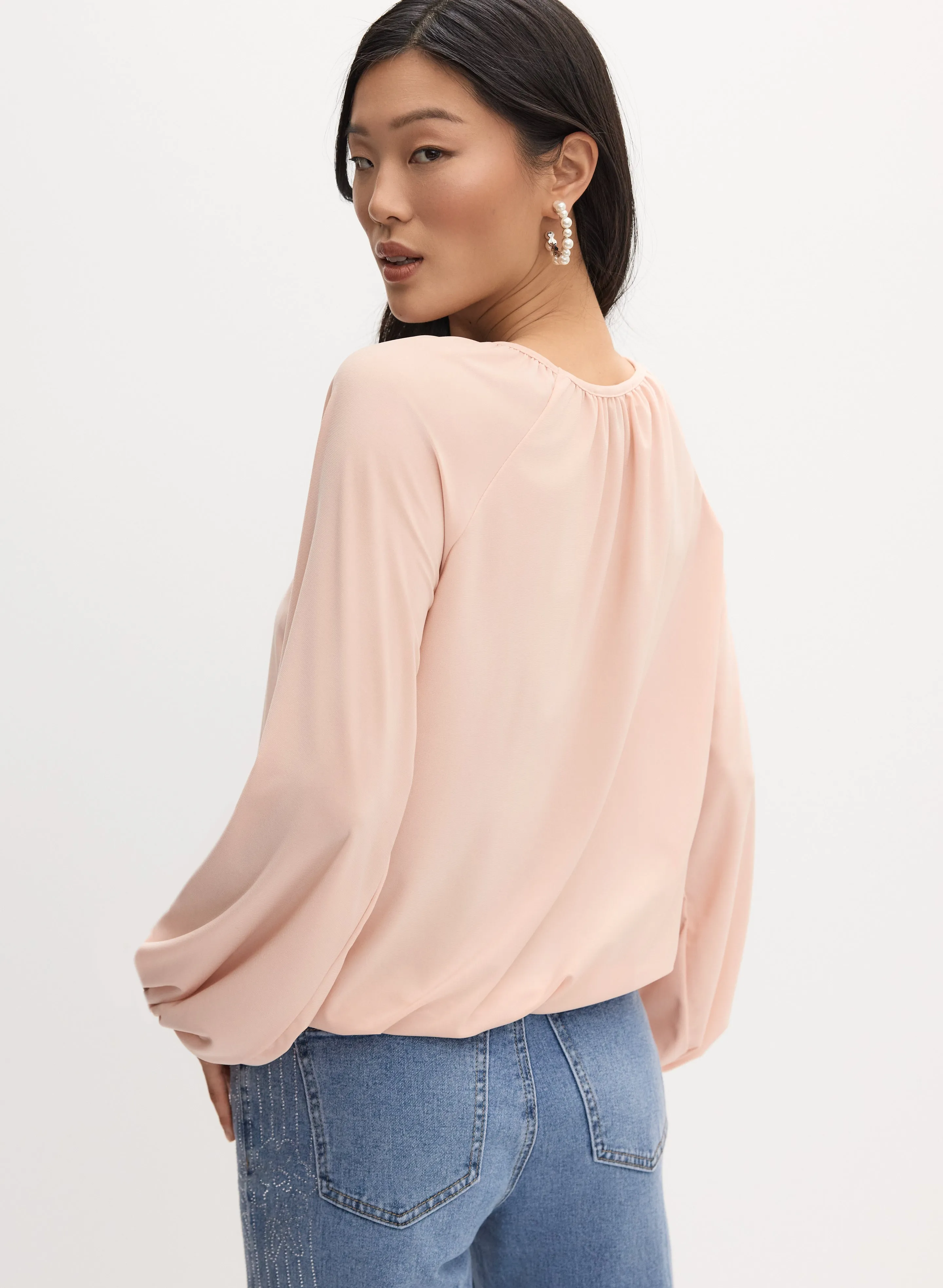 Balloon Sleeve Shirt sold by Melanie Lyne product image thumbnail 4