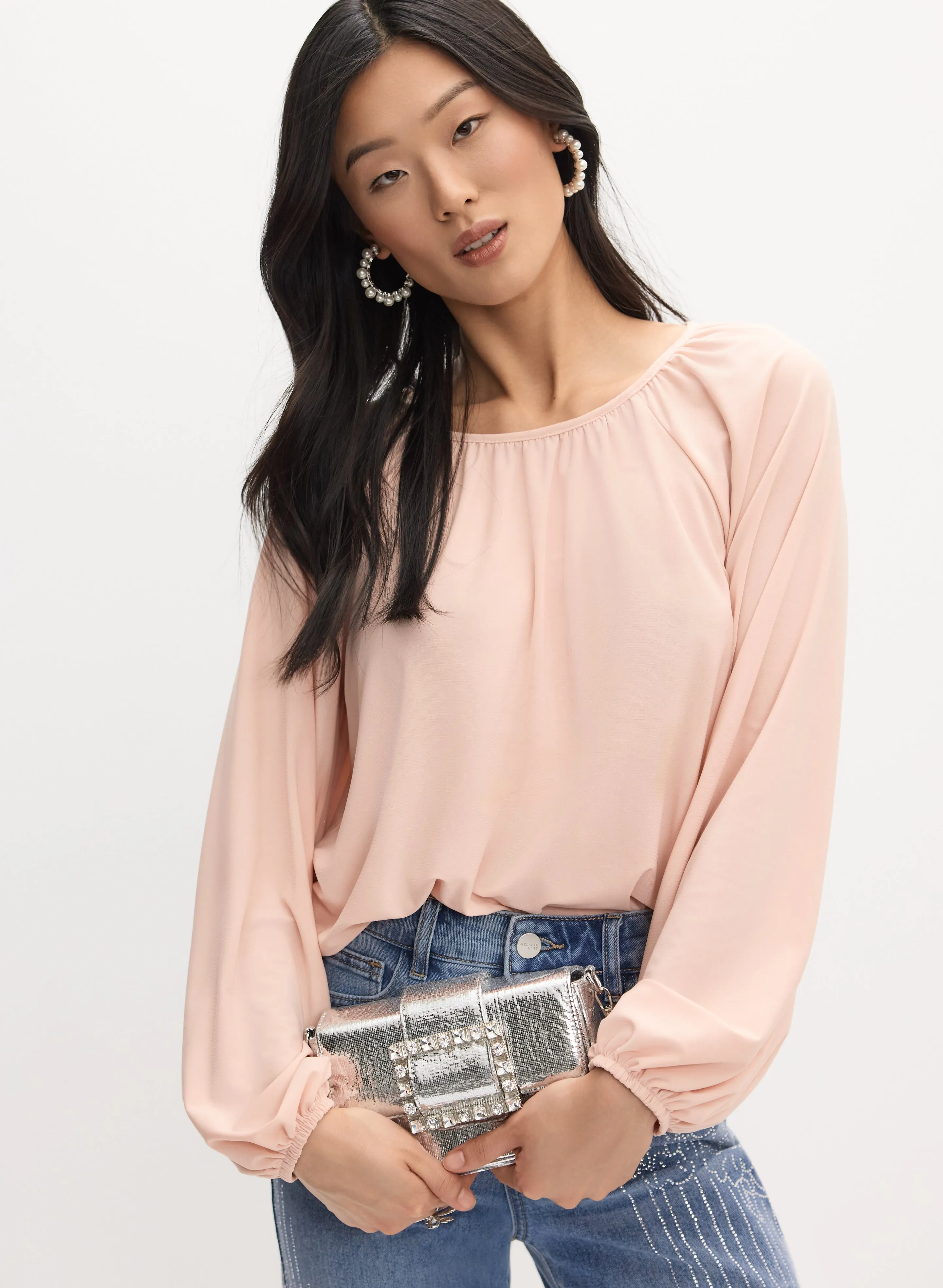 Balloon Sleeve Shirt sold by Melanie Lyne