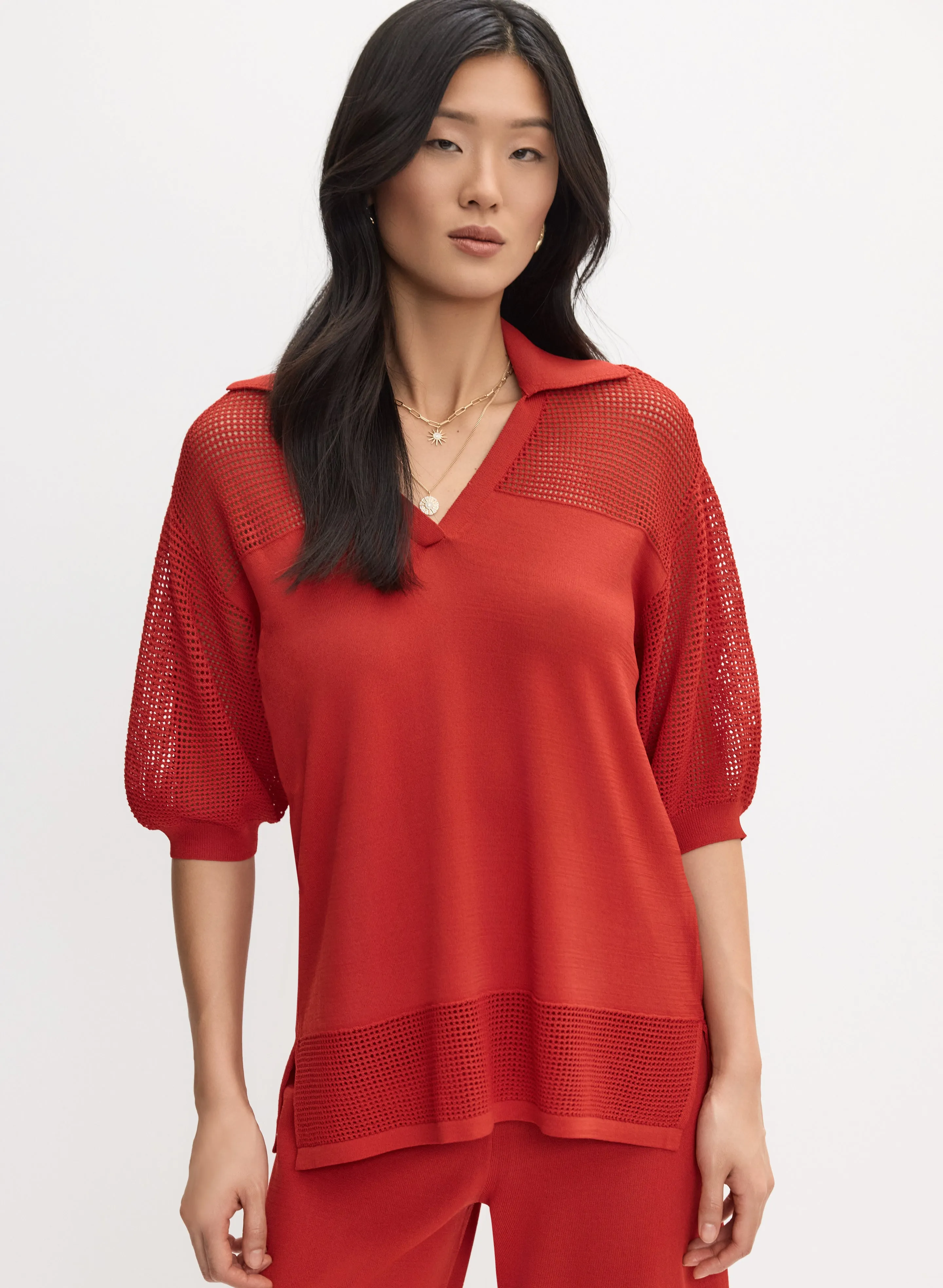 Joseph Ribkoff - Short Sleeve Sweater sold by Melanie Lyne product image thumbnail 5