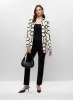 Joseph Ribkoff - Geometric Vegan Leather Jacket sold by Melanie Lyne