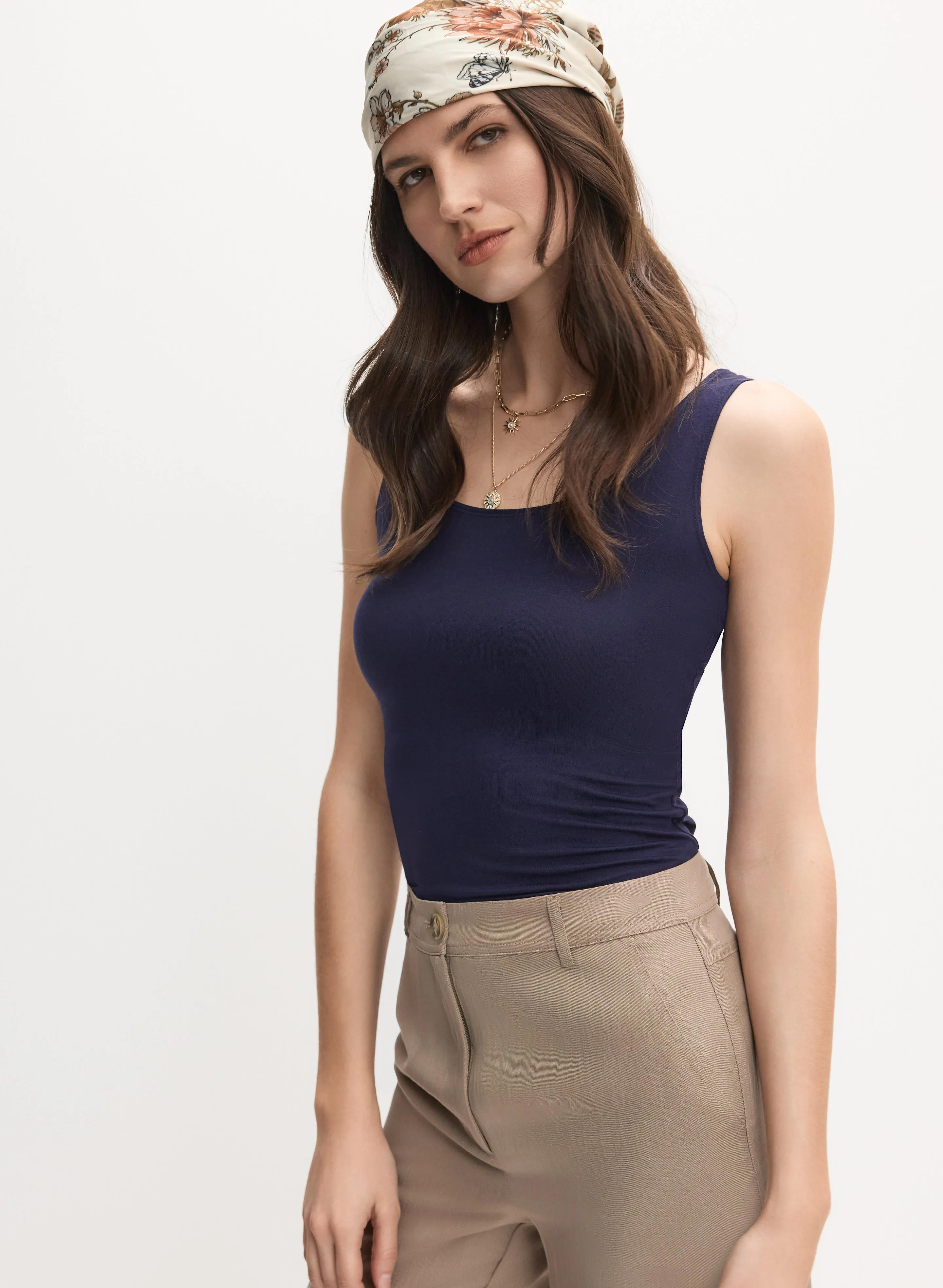 Scoop Neck Tank Top sold by Melanie Lyne