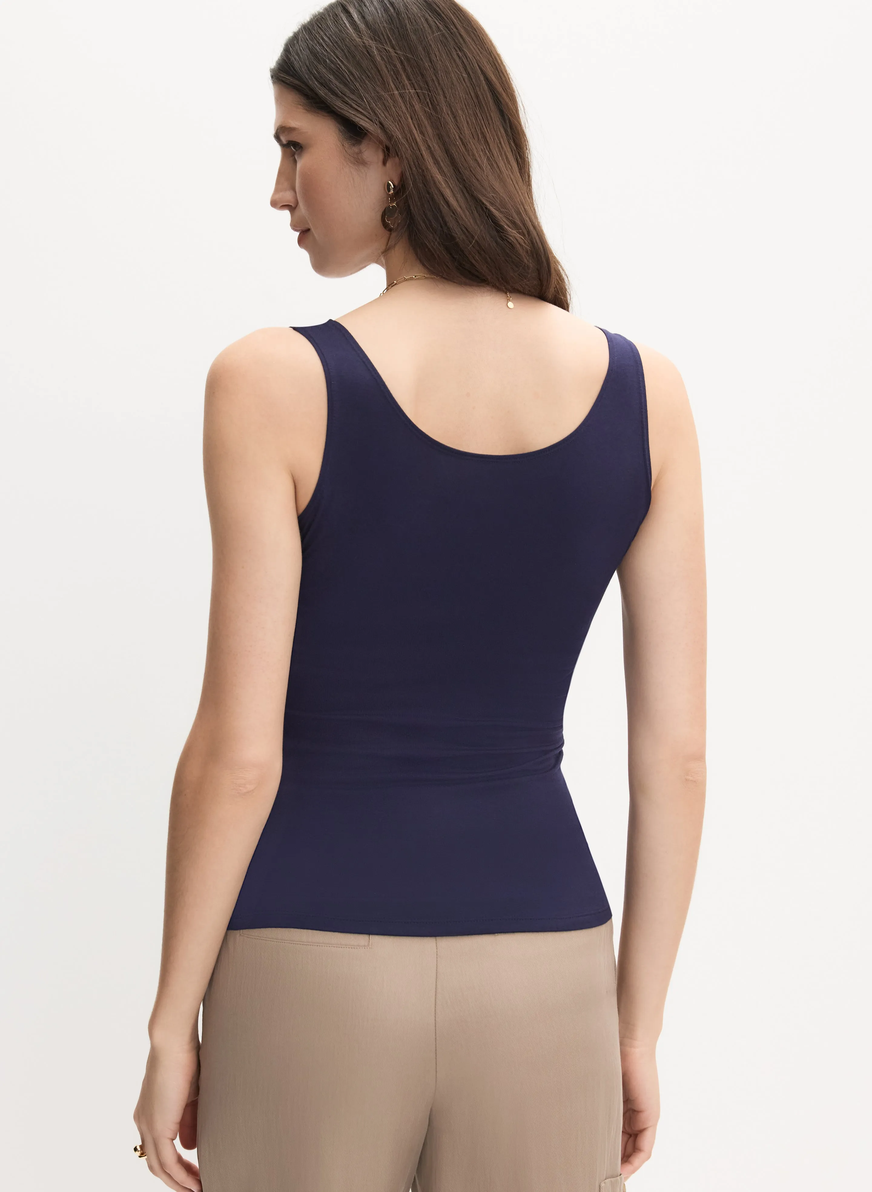 Scoop Neck Tank Top sold by Melanie Lyne product image thumbnail 4