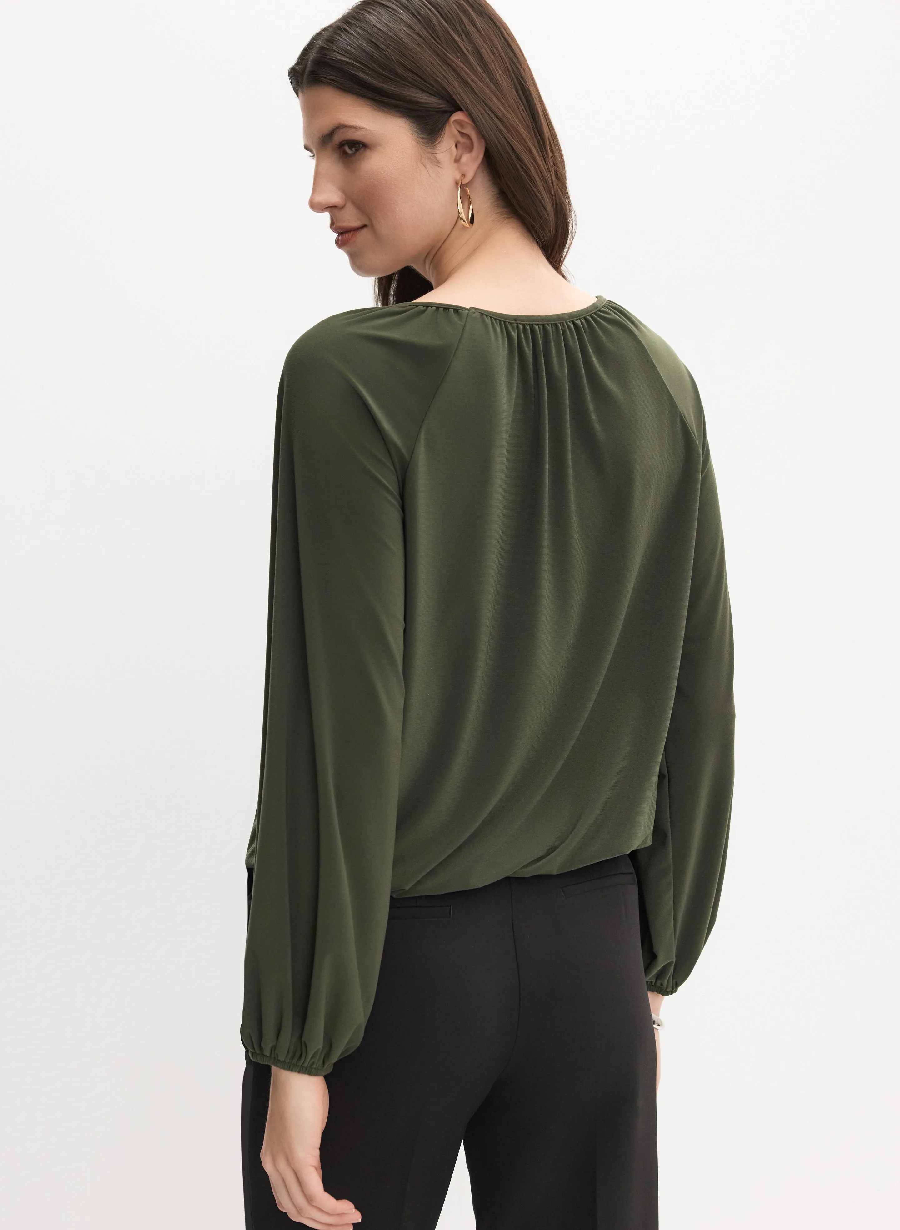 Balloon Sleeve Shirt sold by Melanie Lyne product image thumbnail 4