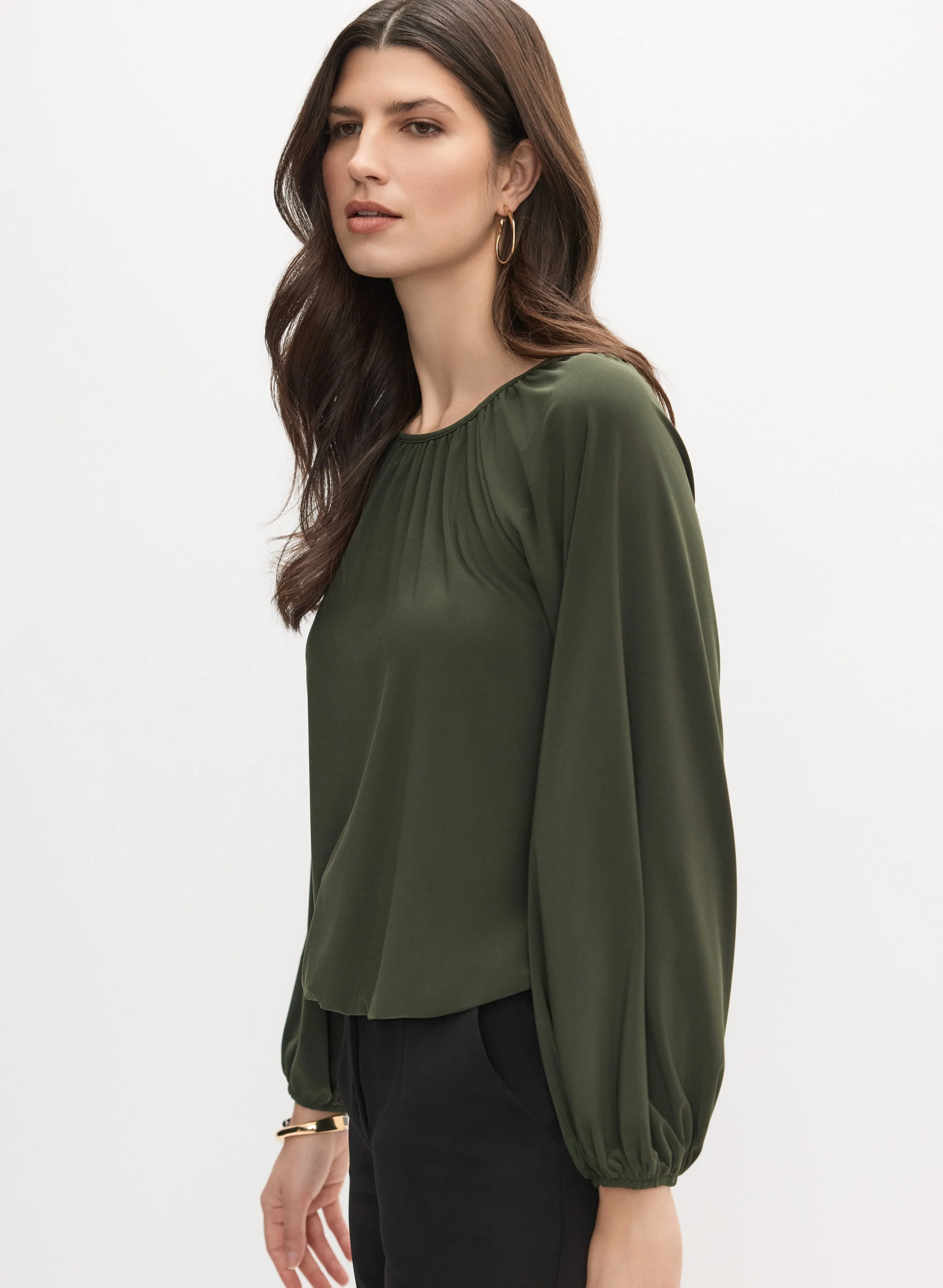 Balloon Sleeve Shirt sold by Melanie Lyne product image thumbnail 5