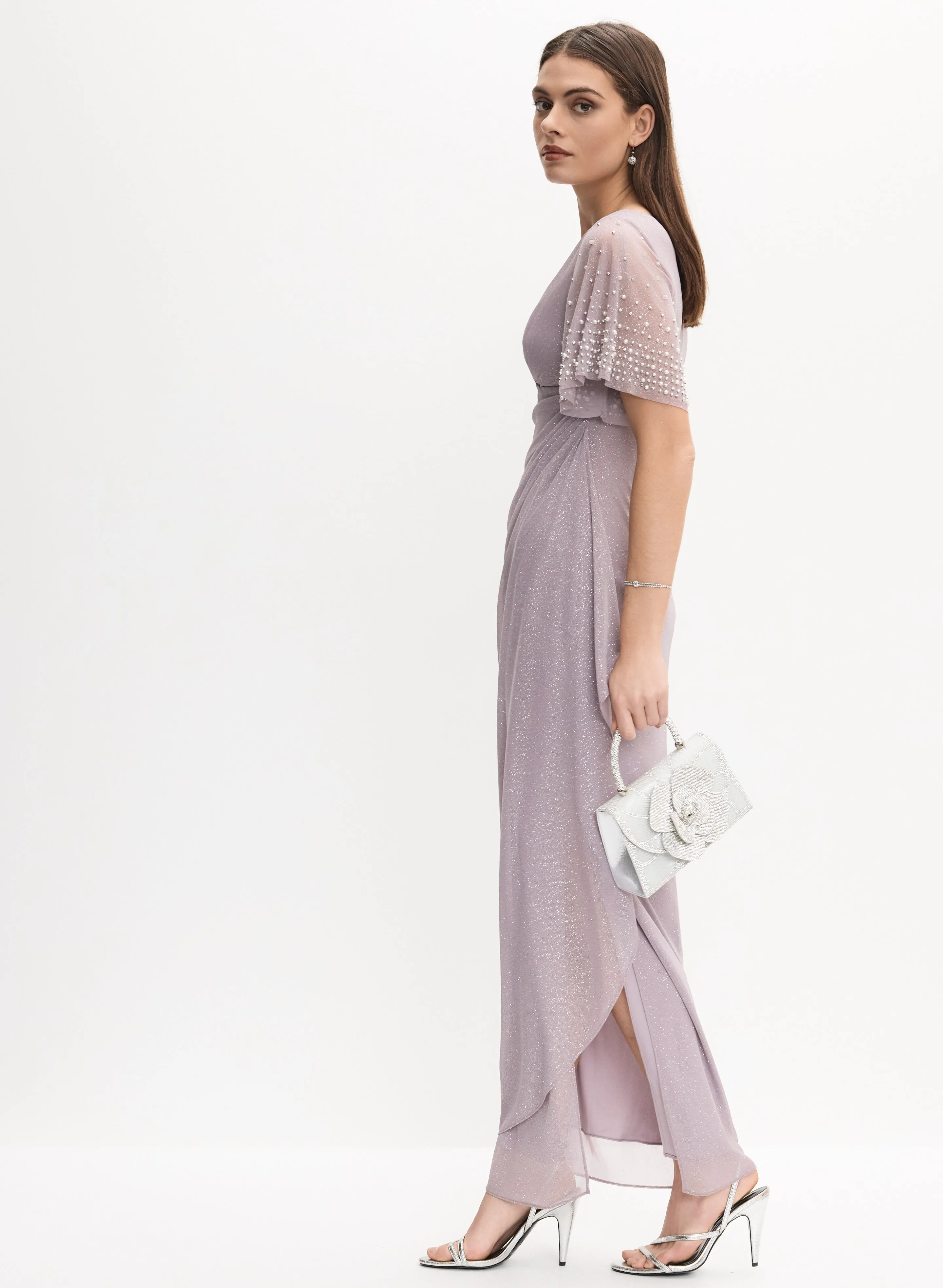 Alex Evenings - Pearl Shimmer Dress sold by Melanie Lyne product image thumbnail 2