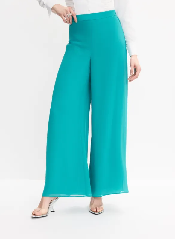 Joseph Ribkoff - Tulle Overlay Pants made by Melanie Lyne