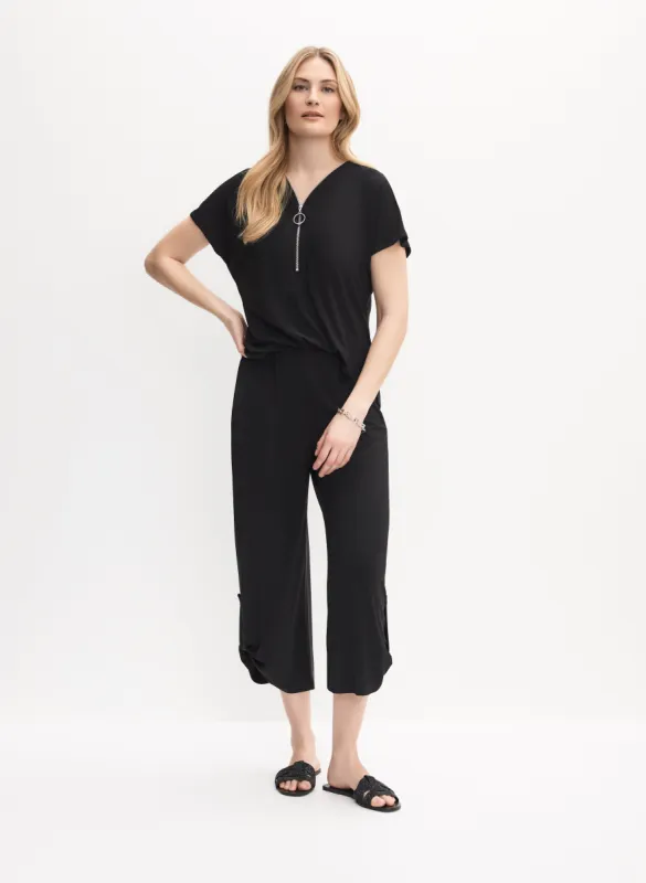 Joseph Ribkoff - Zip Neck Jumpsuit sold by Melanie Lyne