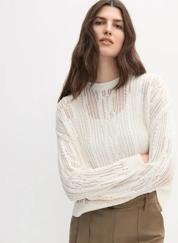 Open Knit Sweater sold by Melanie Lyne