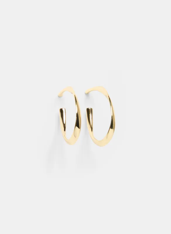 Curved Hoop Earrings sold by Melanie Lyne