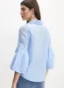 Crochet Balloon Sleeve Blouse sold by Melanie Lyne